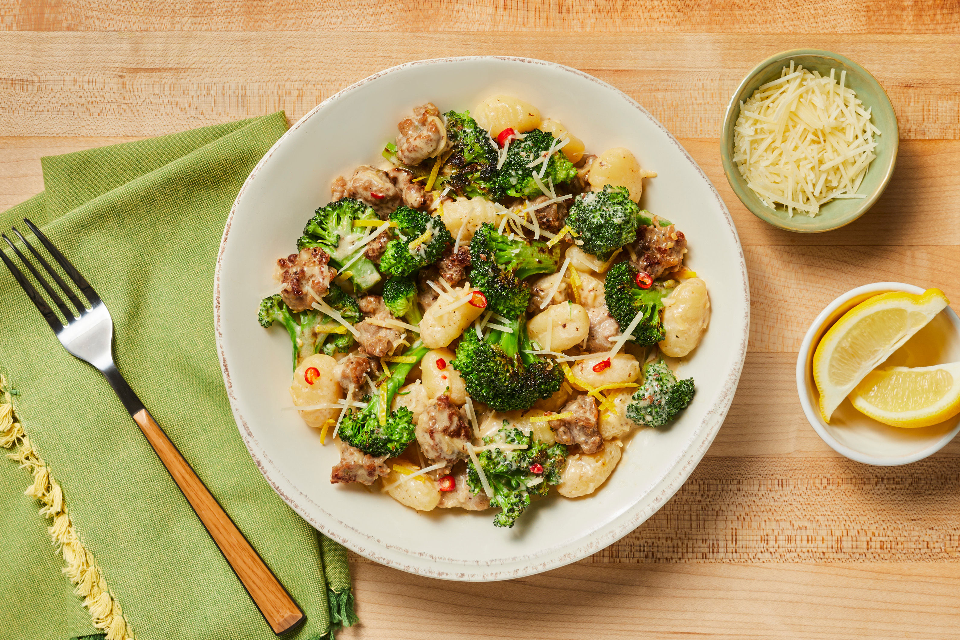 Pork Sausage & Broccoli Gnocchi