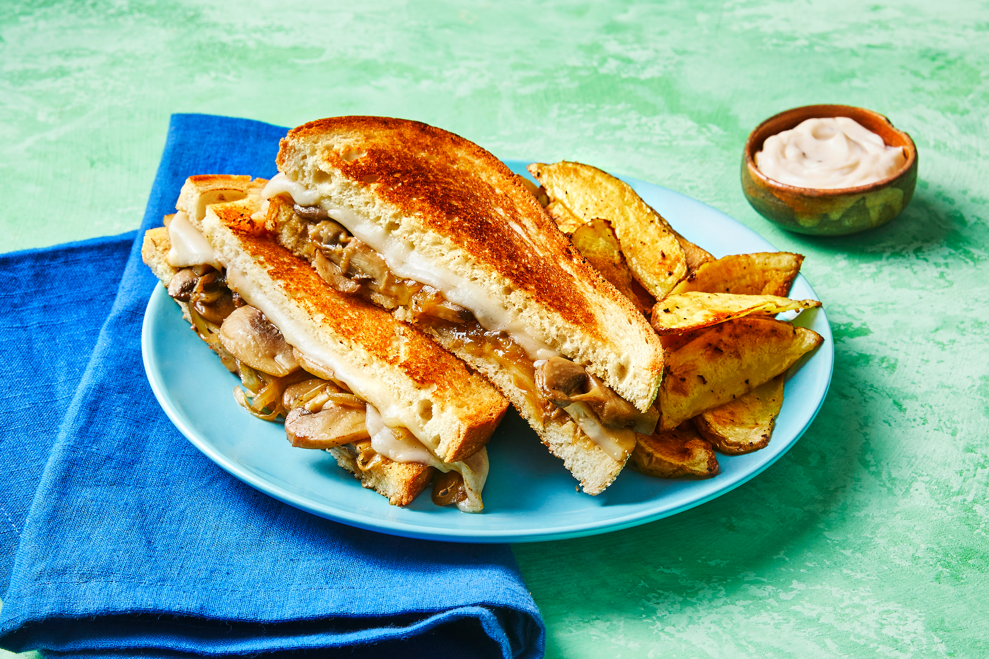 Alpine Mushroom & Swiss Panini