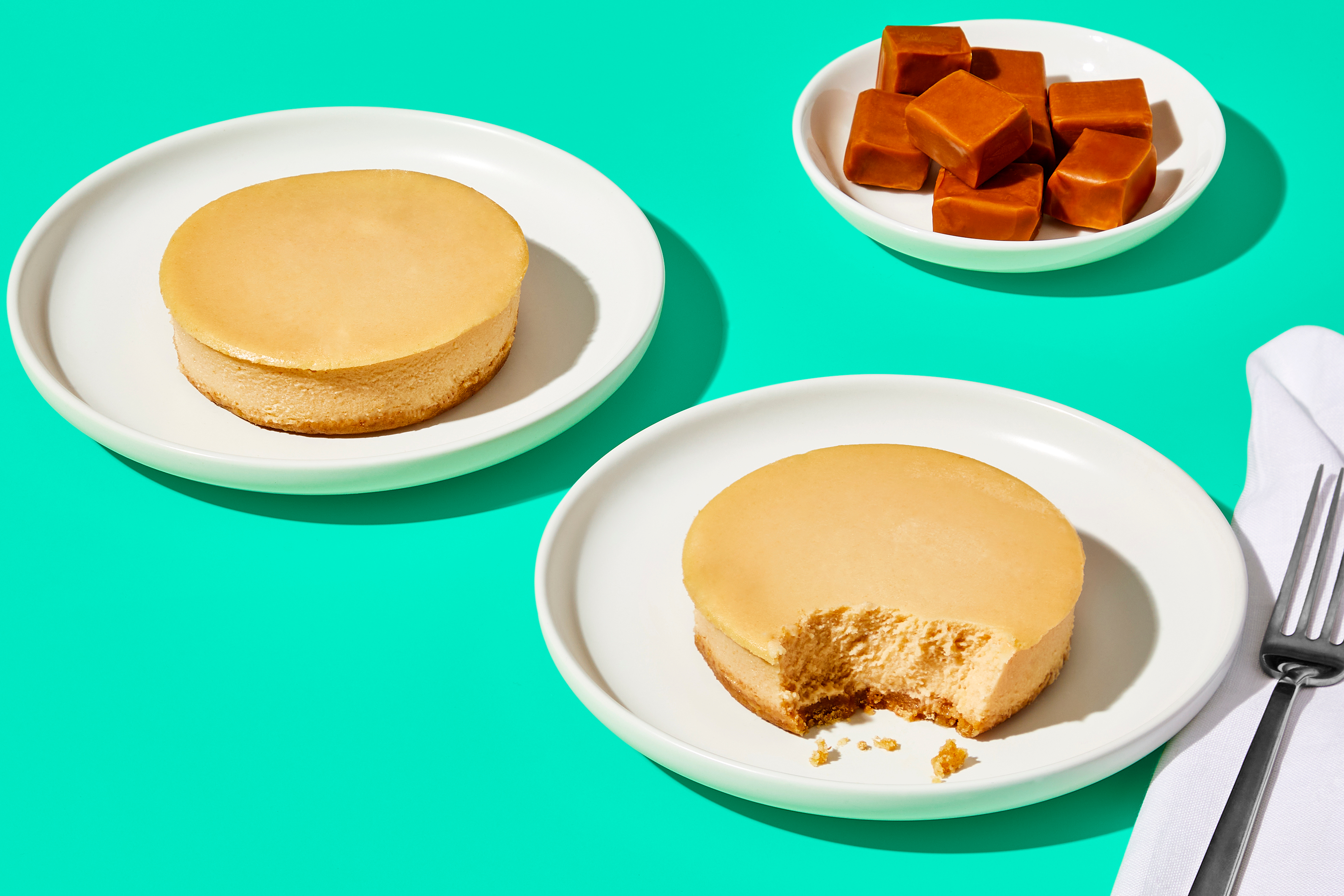 Salted Caramel Mascarpone Cheesecake