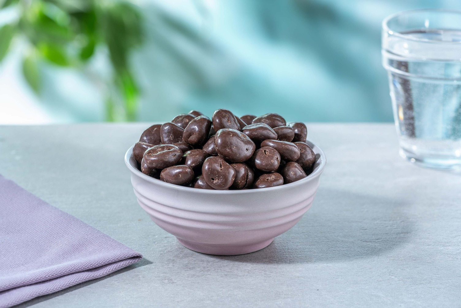 Raisins secs enrobés de chocolat noir