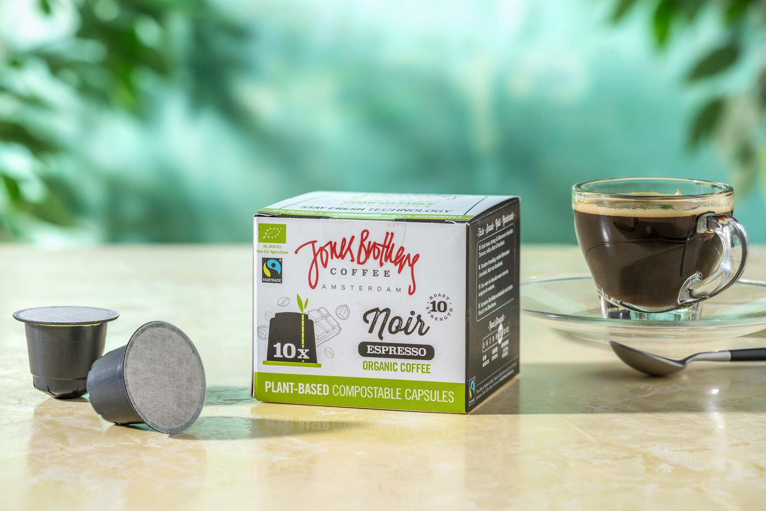 Jones Brothers - Capsules de café espresso noir