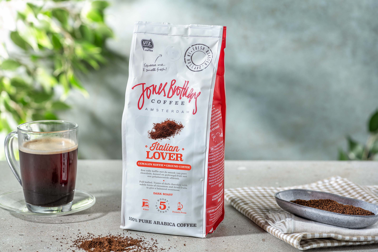 Jones Brothers - Café moulu Italian lover