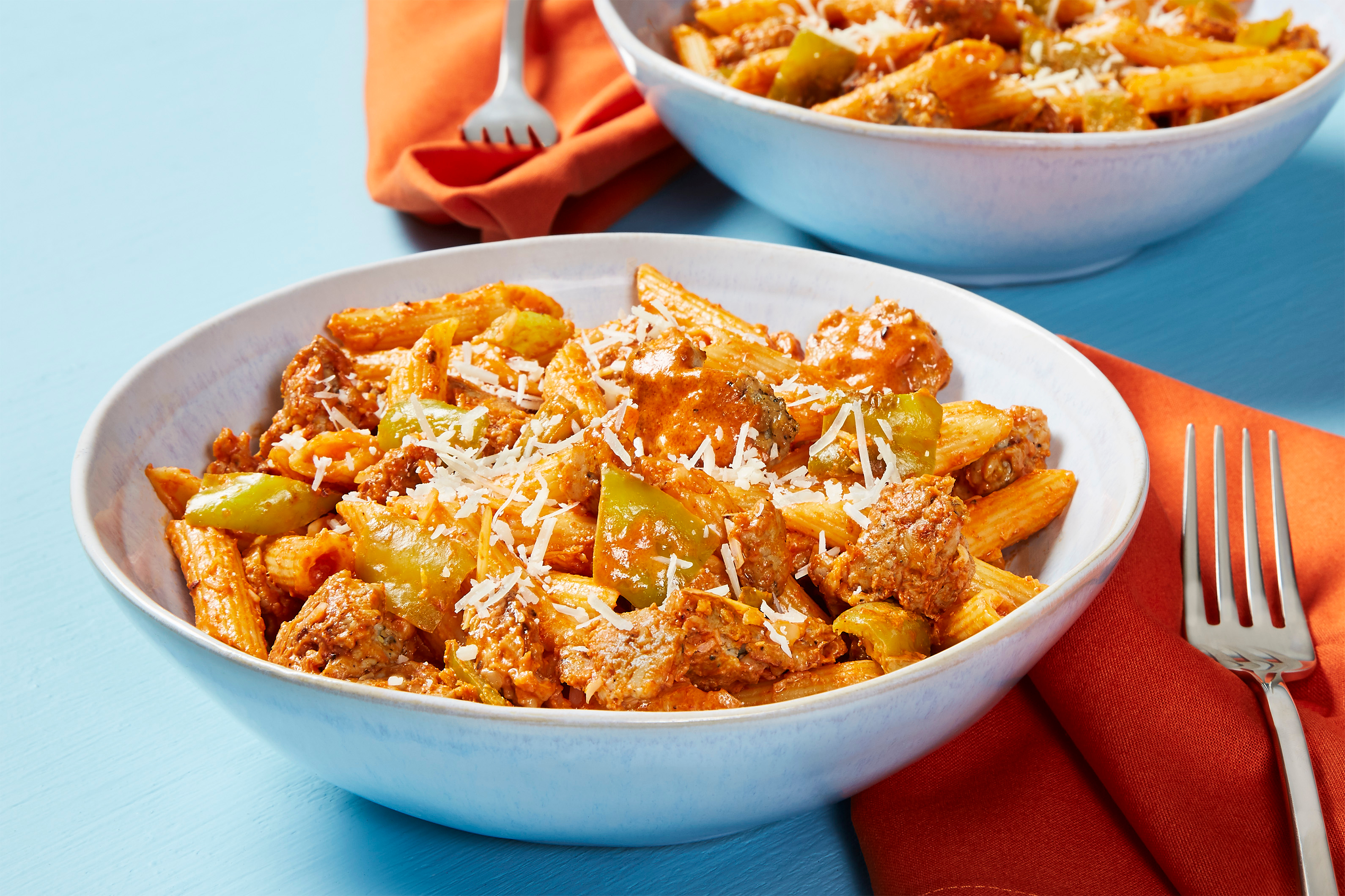 2021-W38-R1 Chicken Sausage Penne Italiano