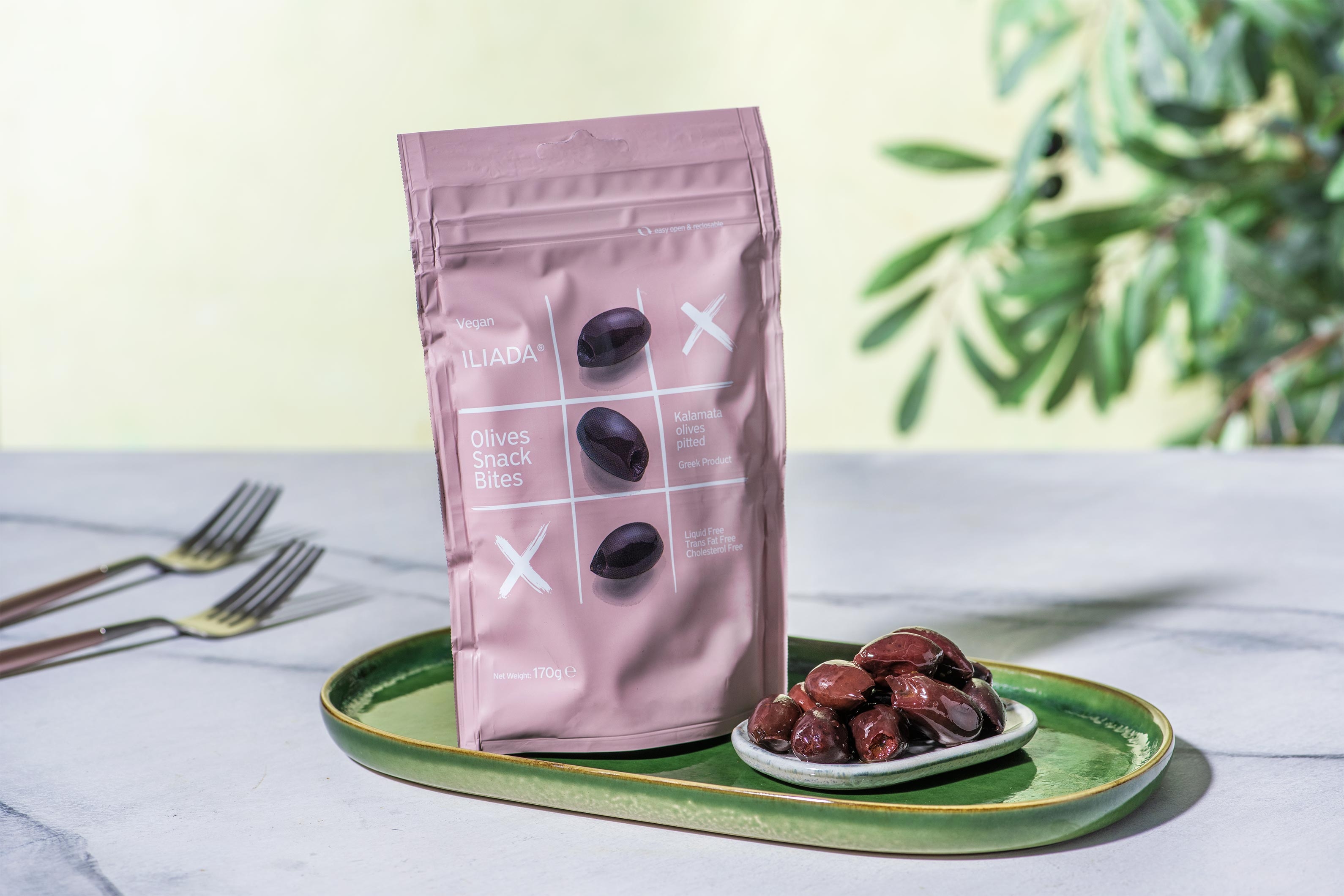 Olives Kalamata (dénoyautées)