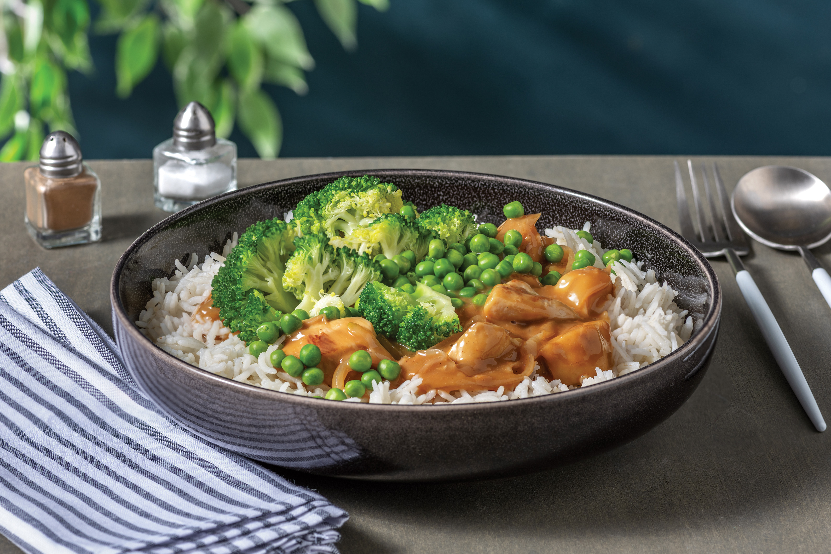 Satay Chicken with Jasmine Rice