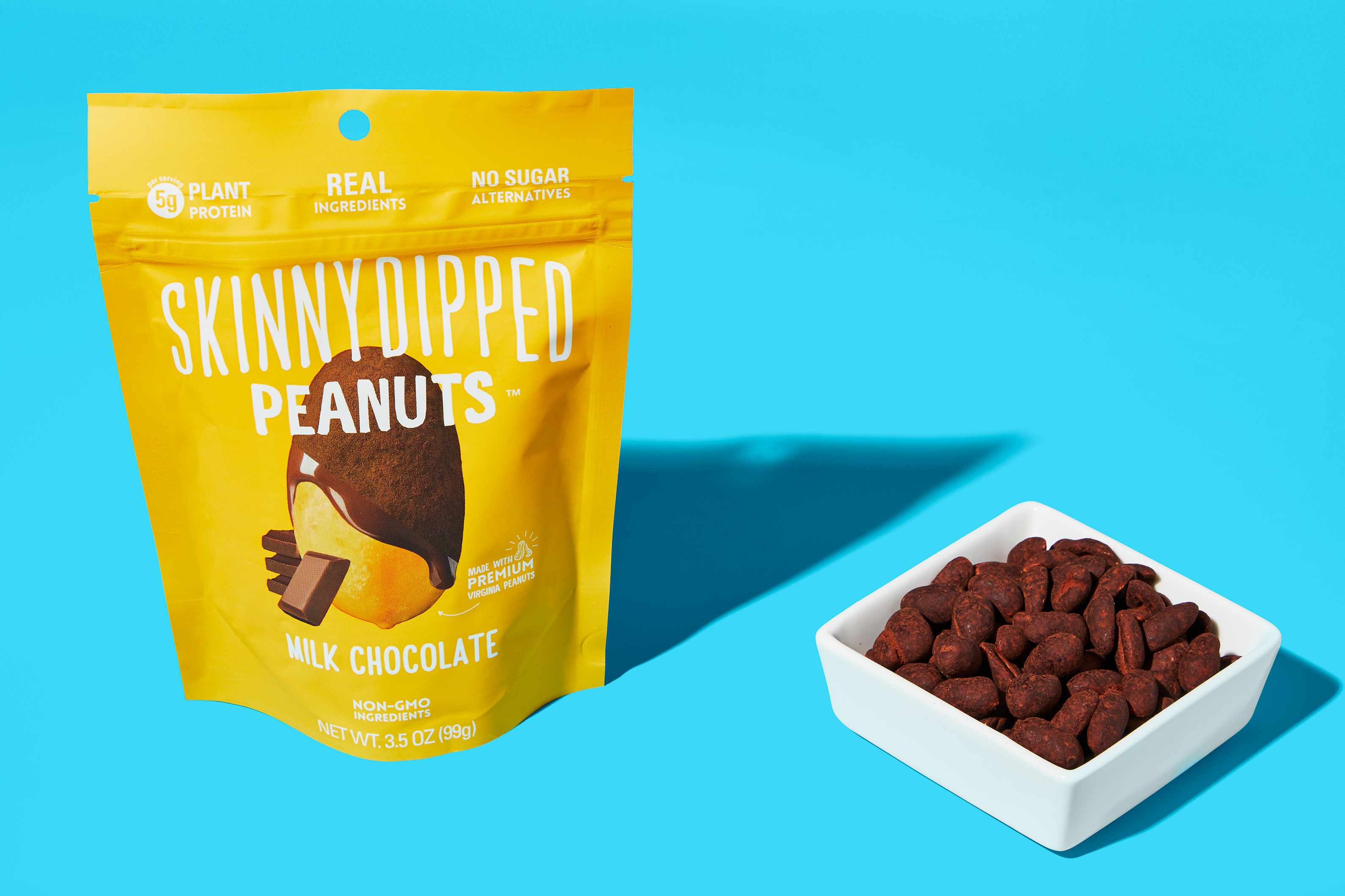 SkinnyDipped Milk Chocolate Peanuts