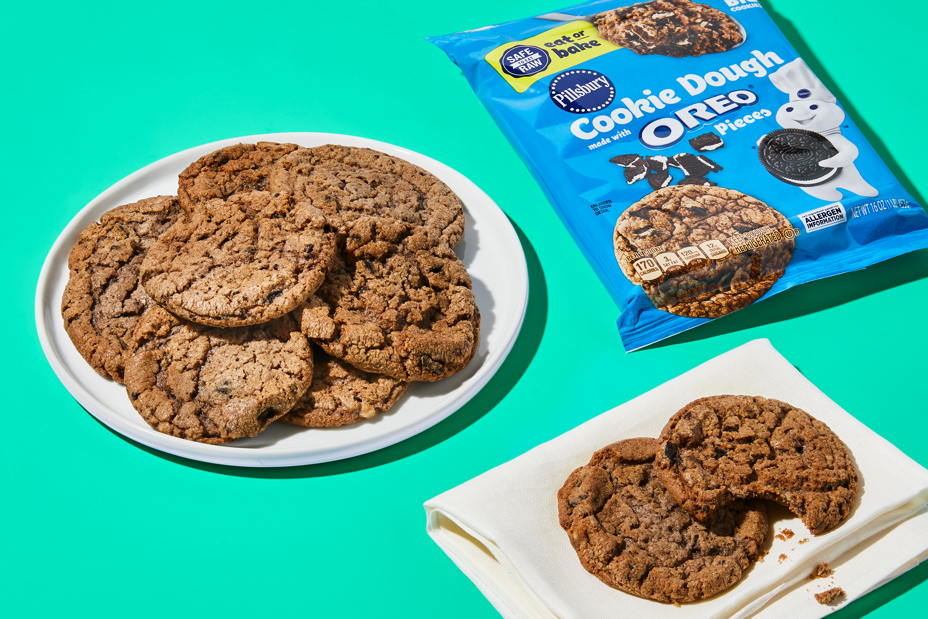 Pillsbury™ Cookie Dough with OREO® Cookie Pieces