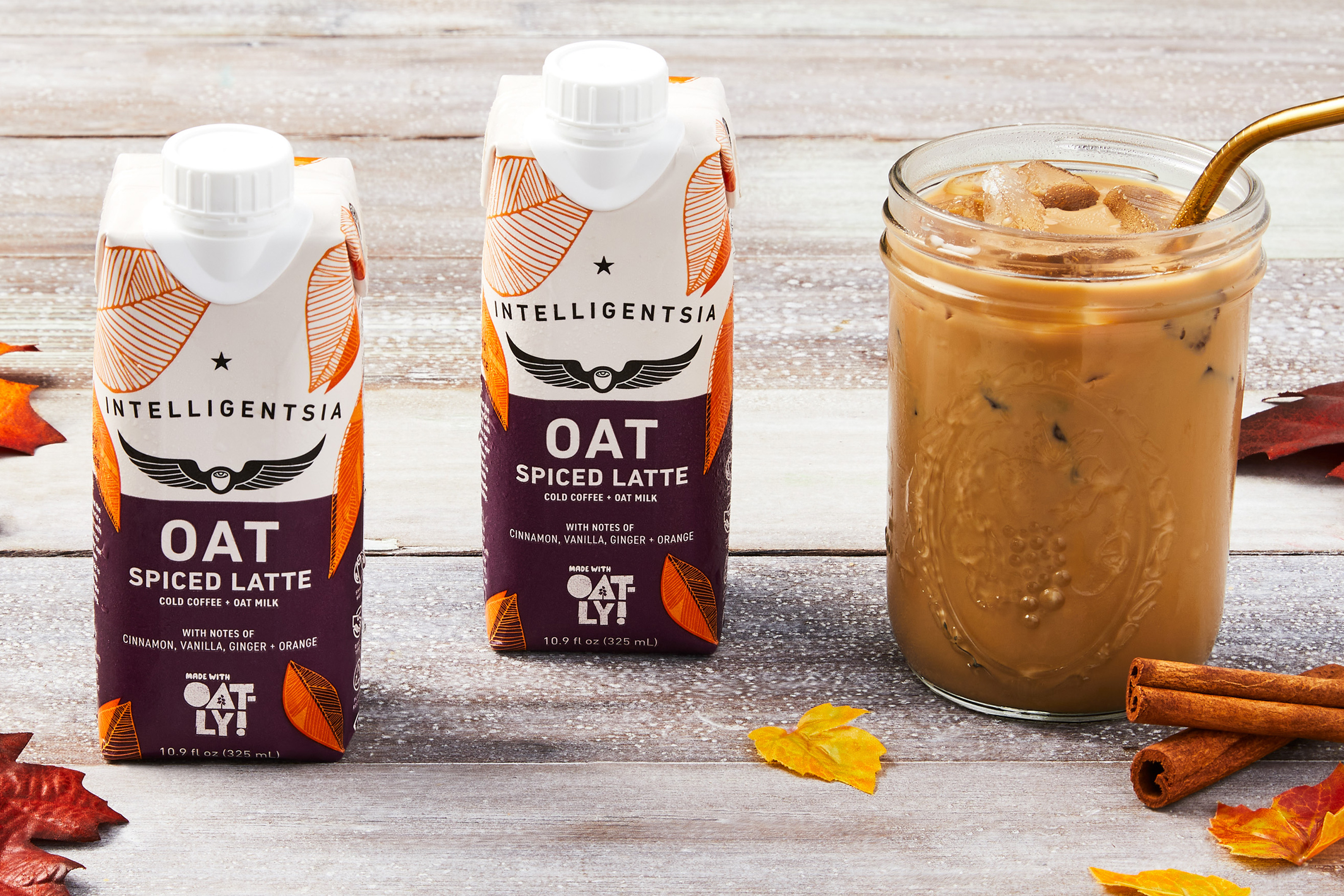 Intelligentsia Spiced Oat Lattes