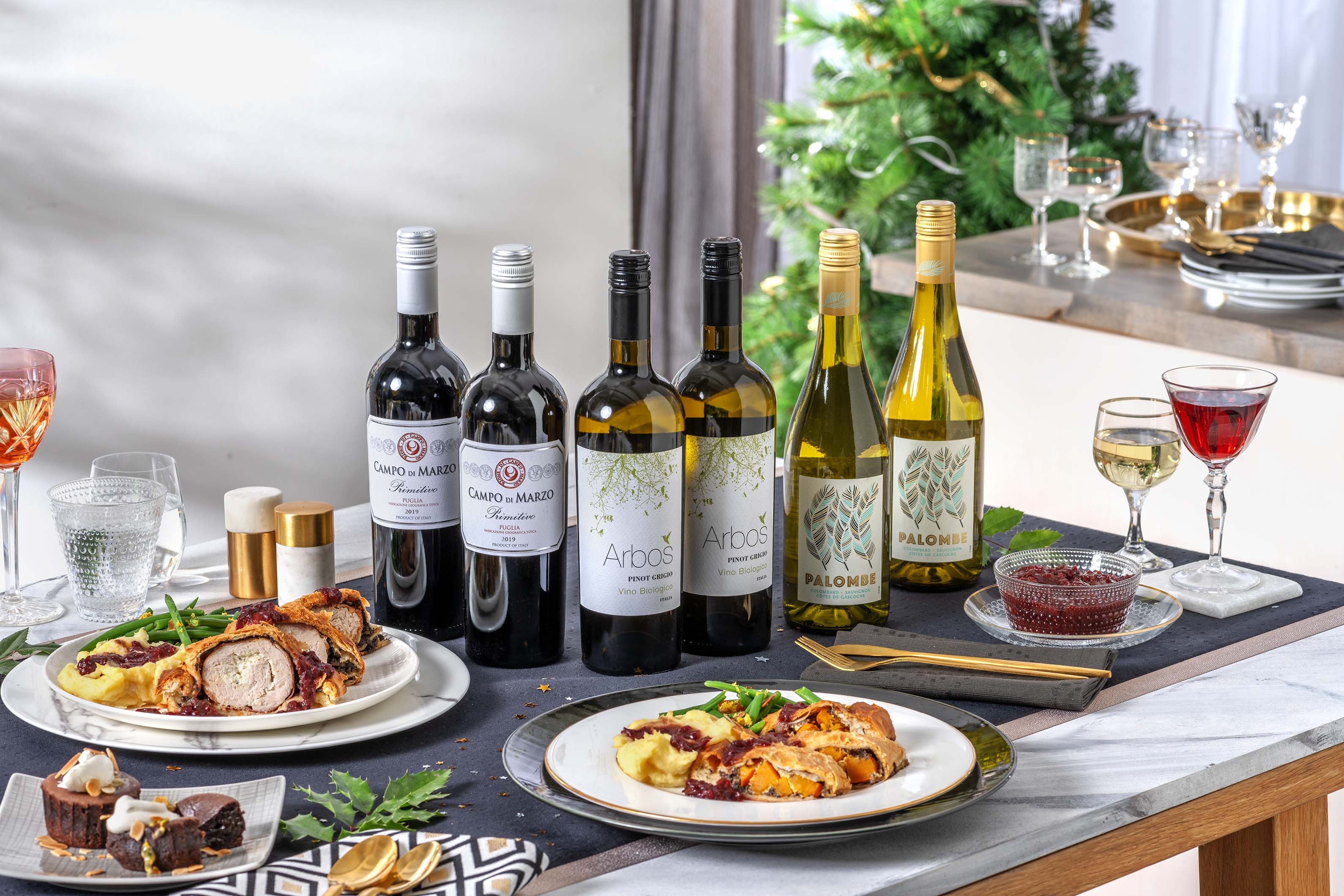 Wijn bij de Kerstbox