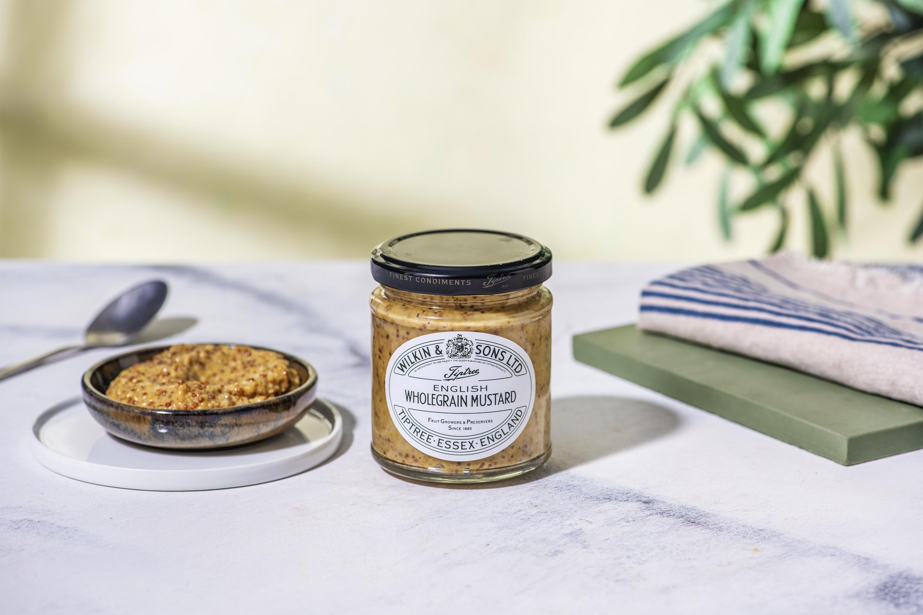 Tiptree English Wholegrain Mustard FR/NL (185g) (glass)