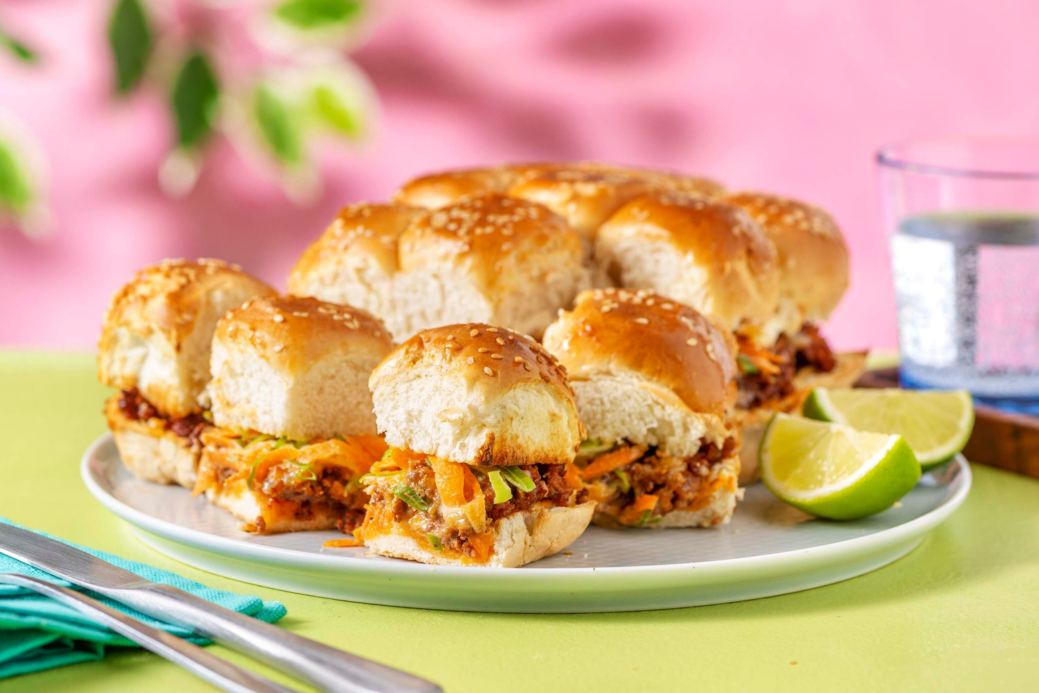 Hoisin-Hackfleisch-Miniburger