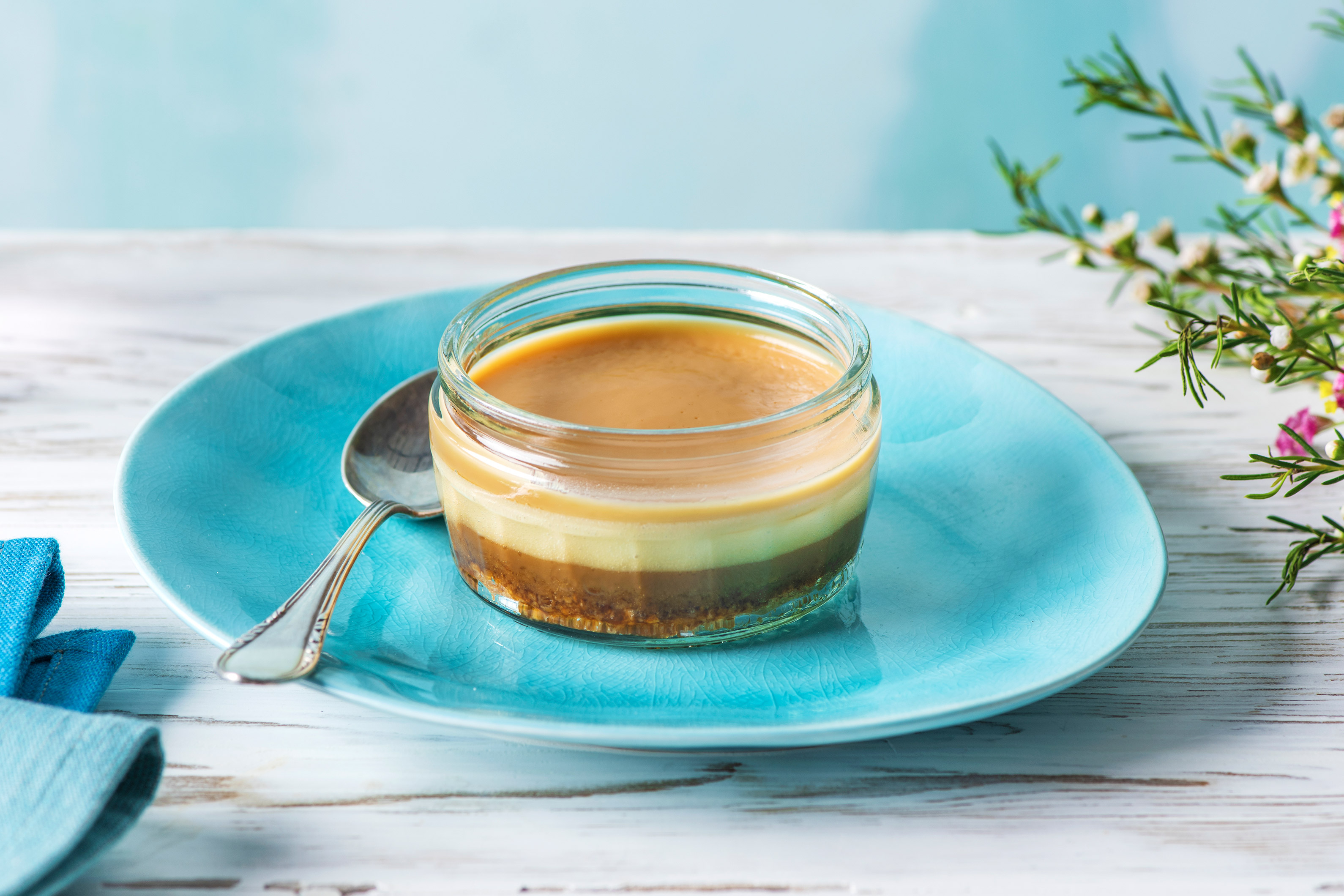 Gϋ Salted Caramel Cheesecakes