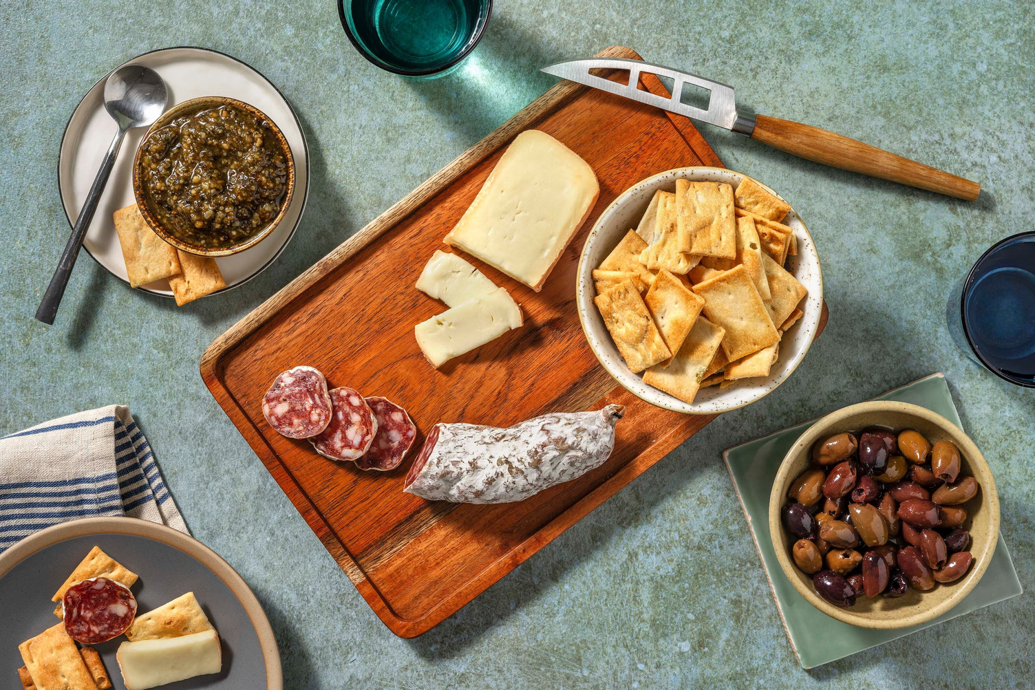 Italiaanse borrelplank