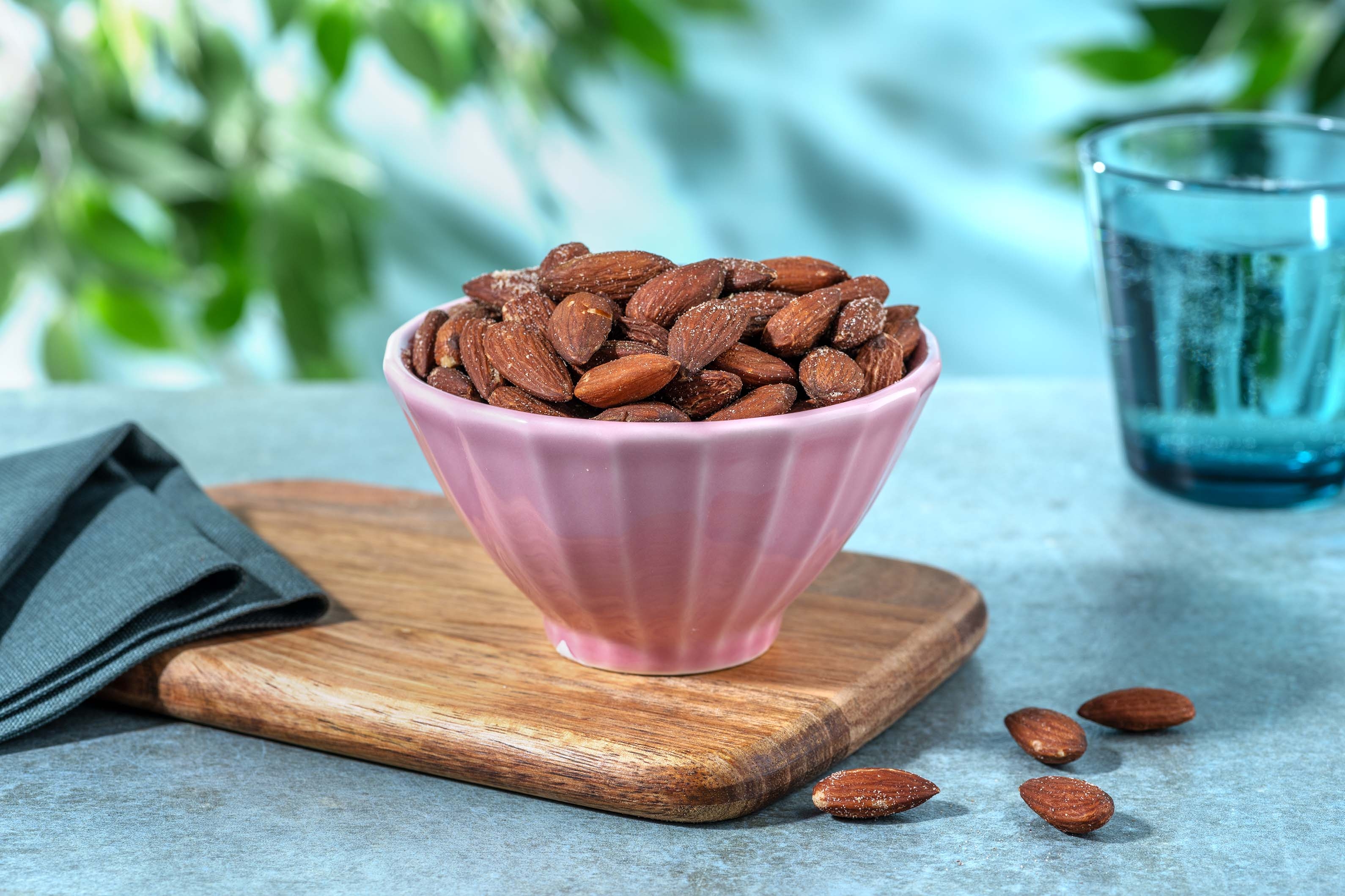 Amandes torréfiées et salées