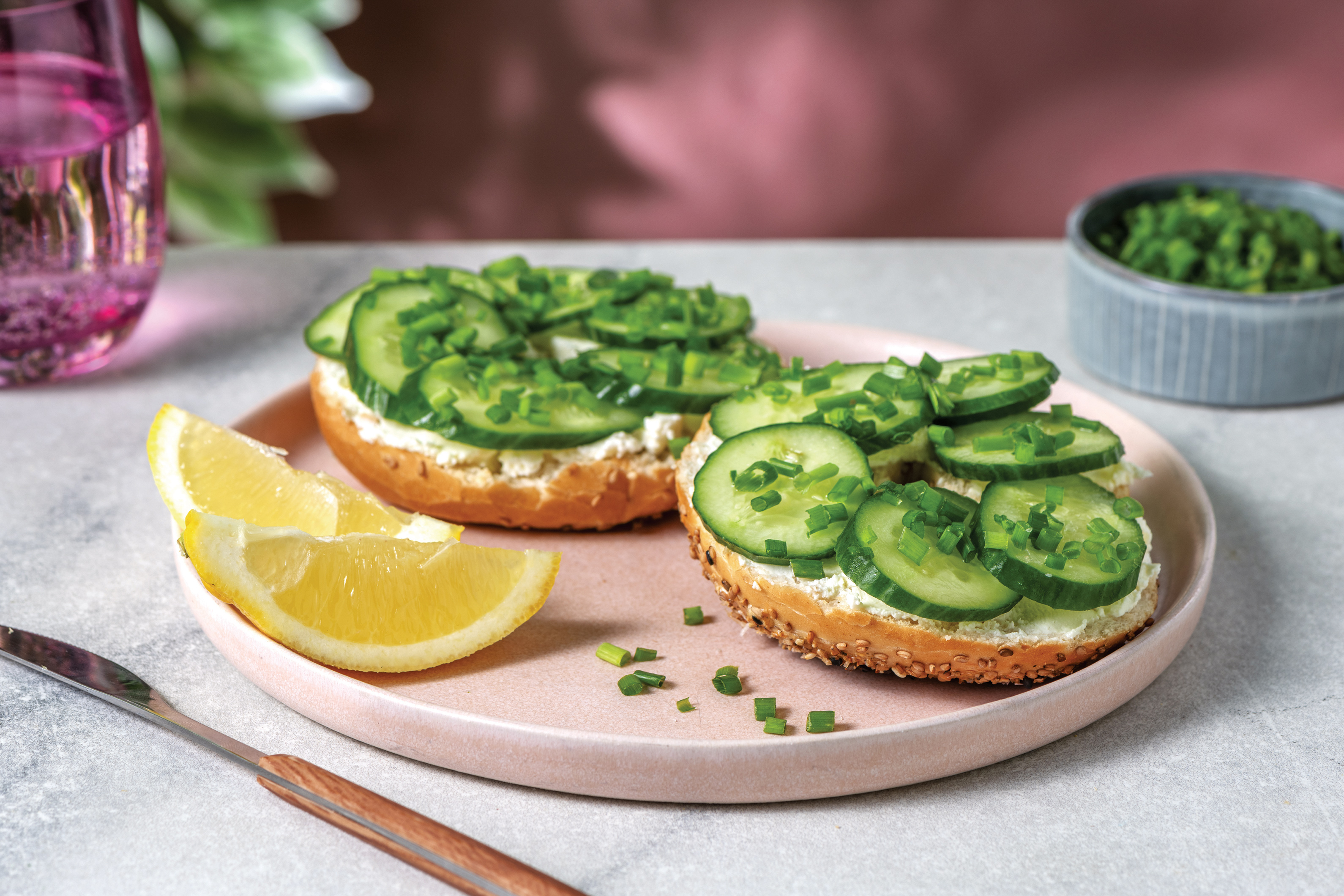 Seeded Bagel & Cream Cheese