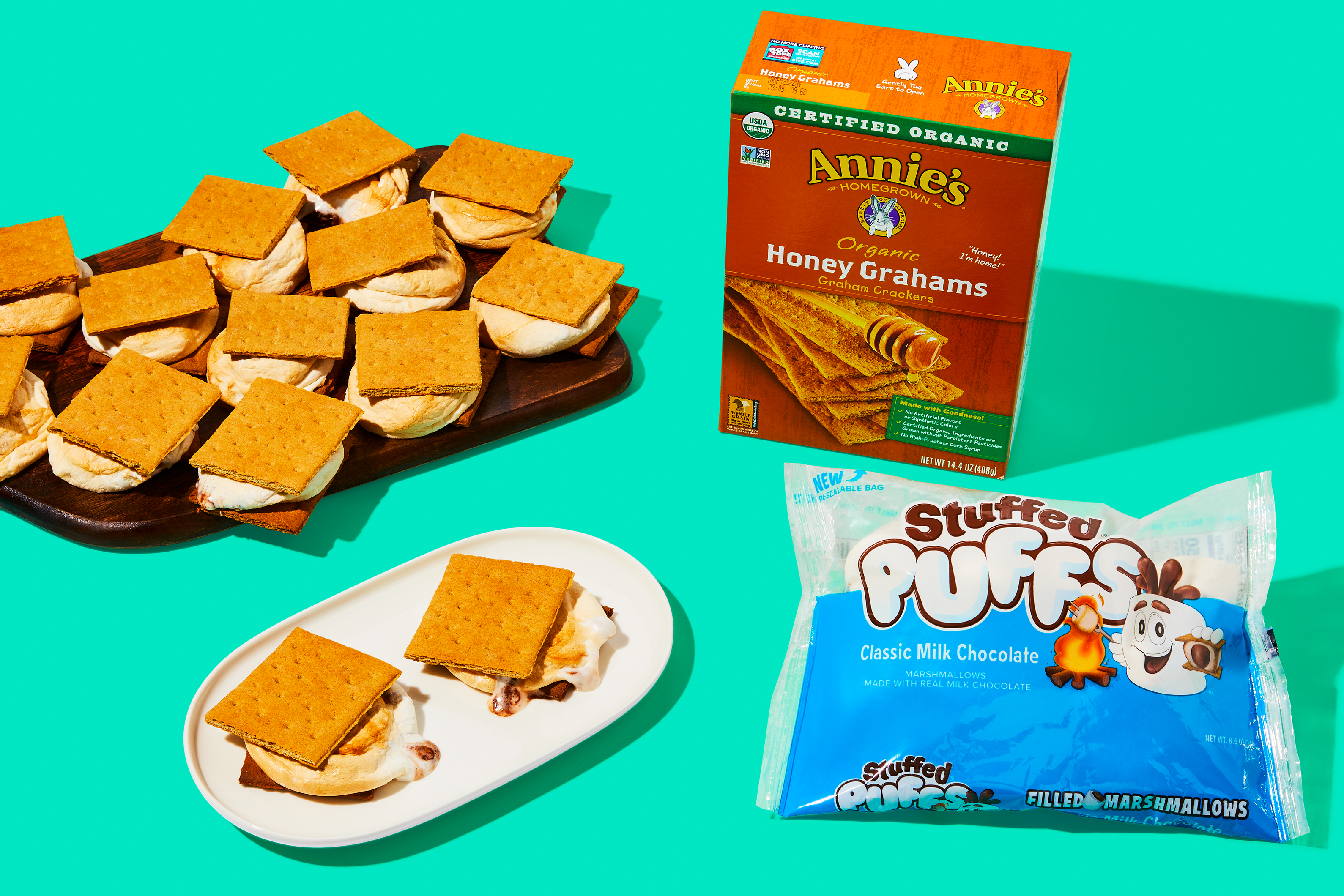 Stuffed Puffs® Filled Marshmallow S’mores