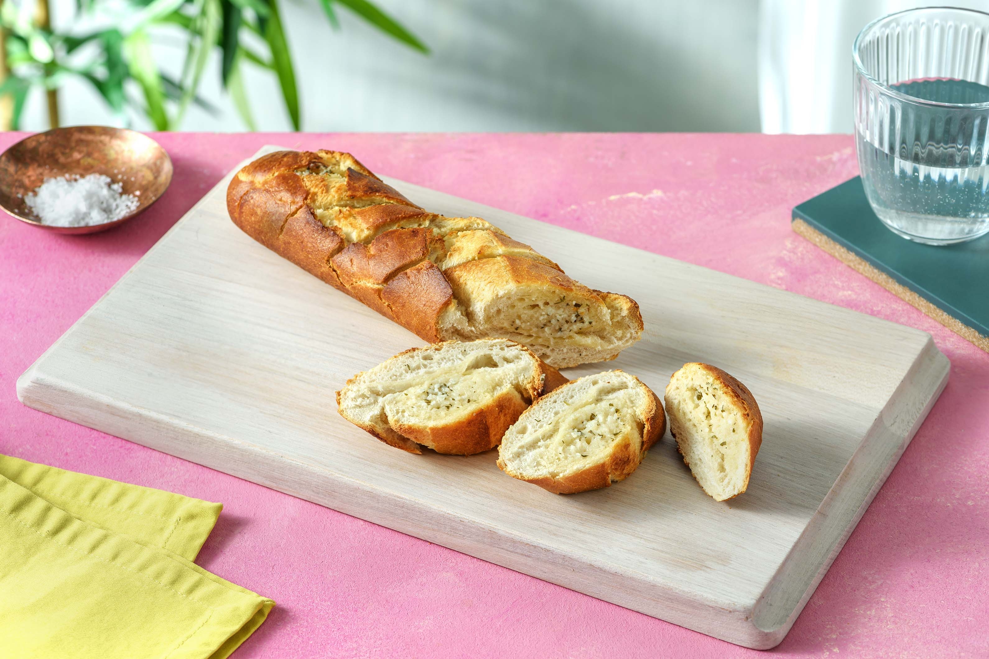 Crave-Worthy Garlic Bread as an extra