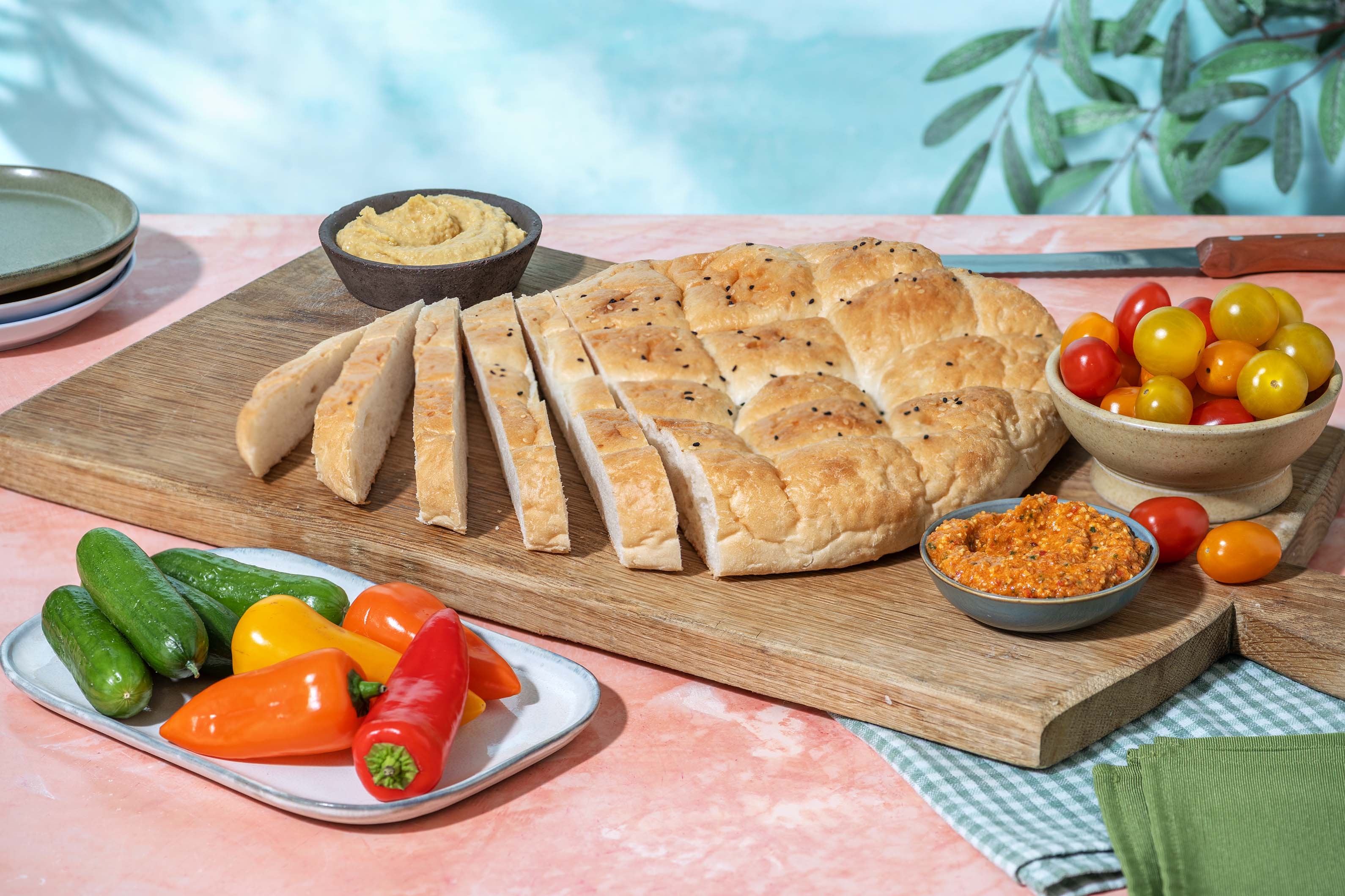 Plateau apéro équilibré