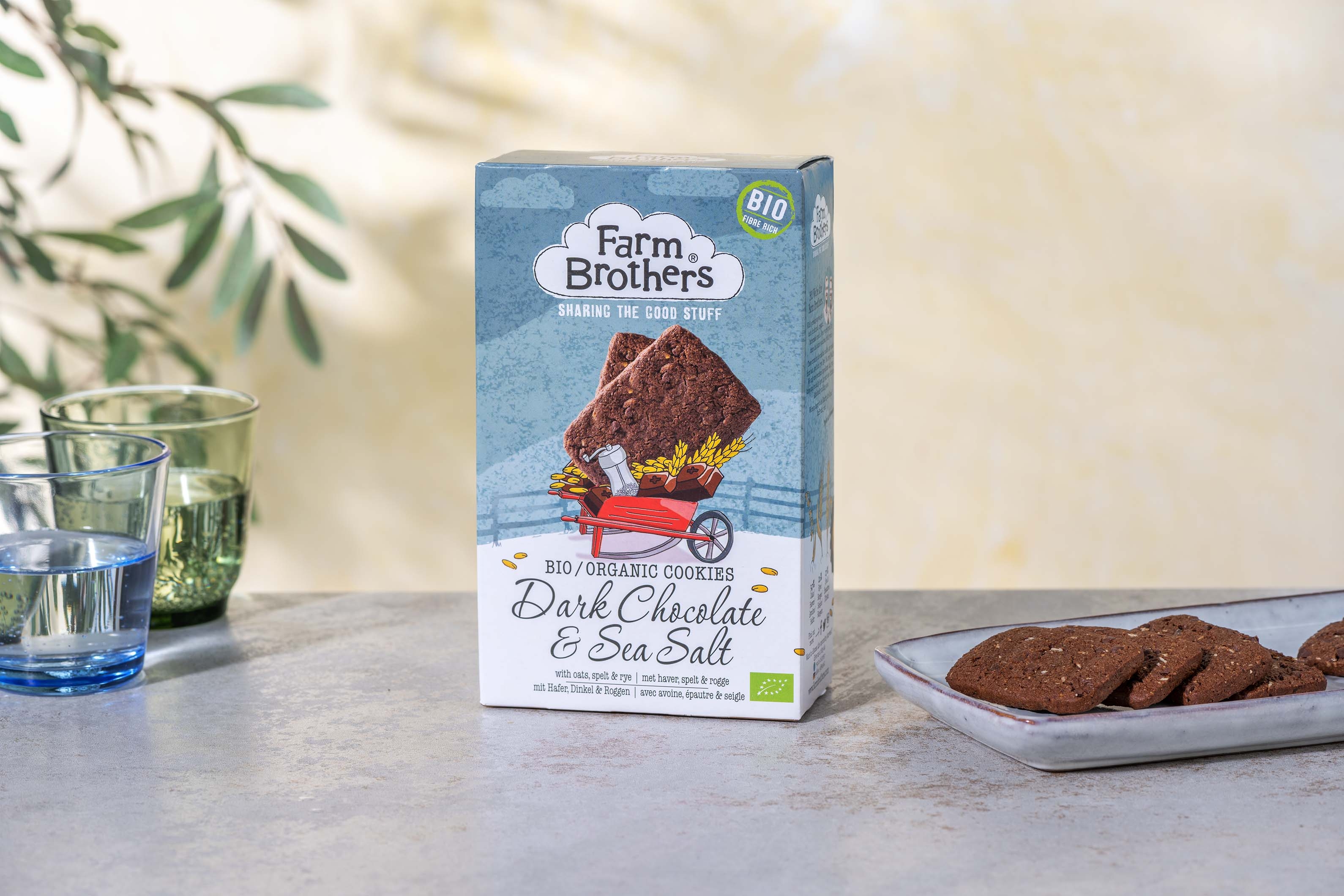 Farm Brothers - Koekjes donkere chocolade & zeezout