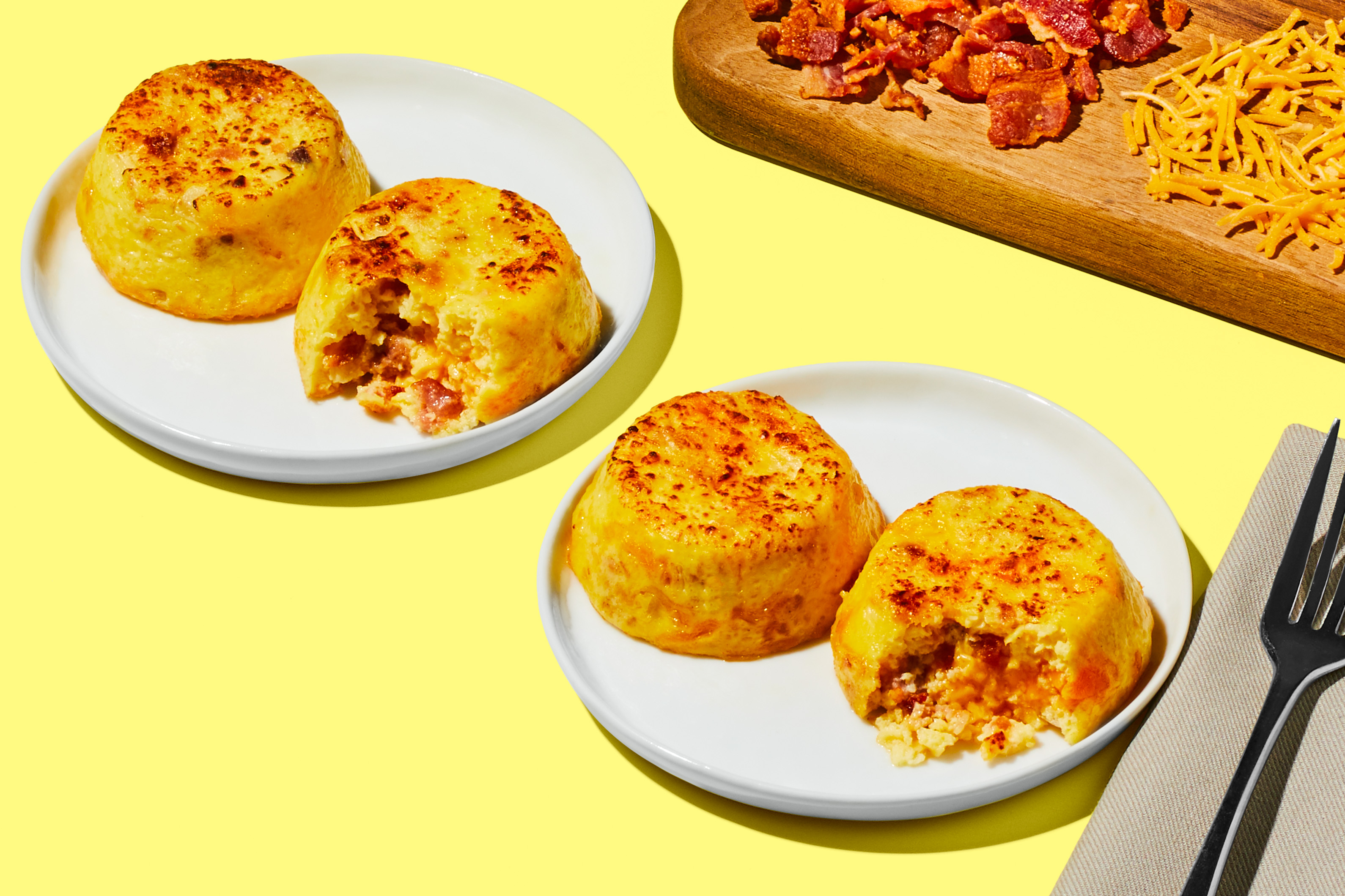 Bacon & Cheddar Egg Bites