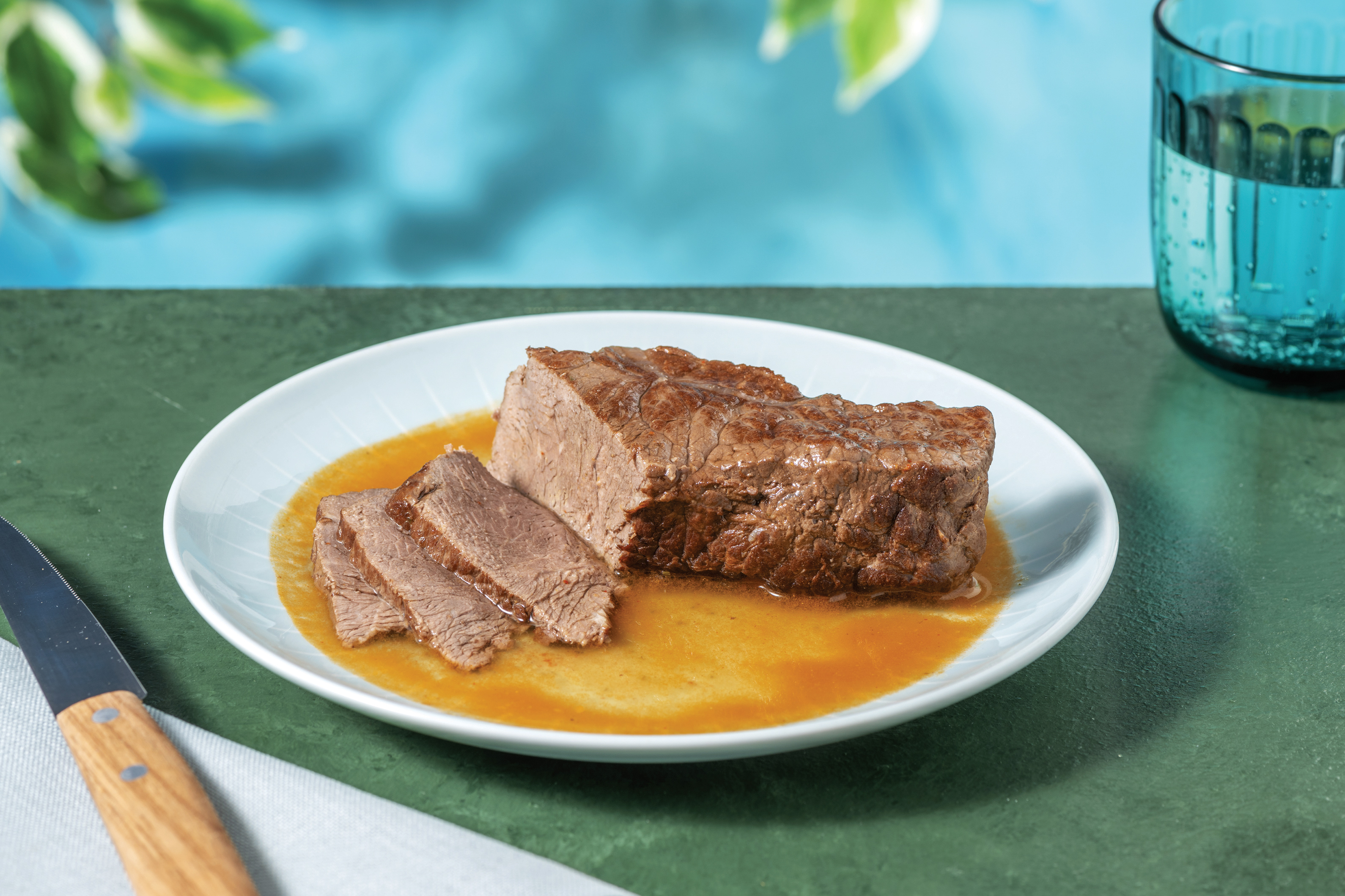 Slow-Cooked Beef Brisket