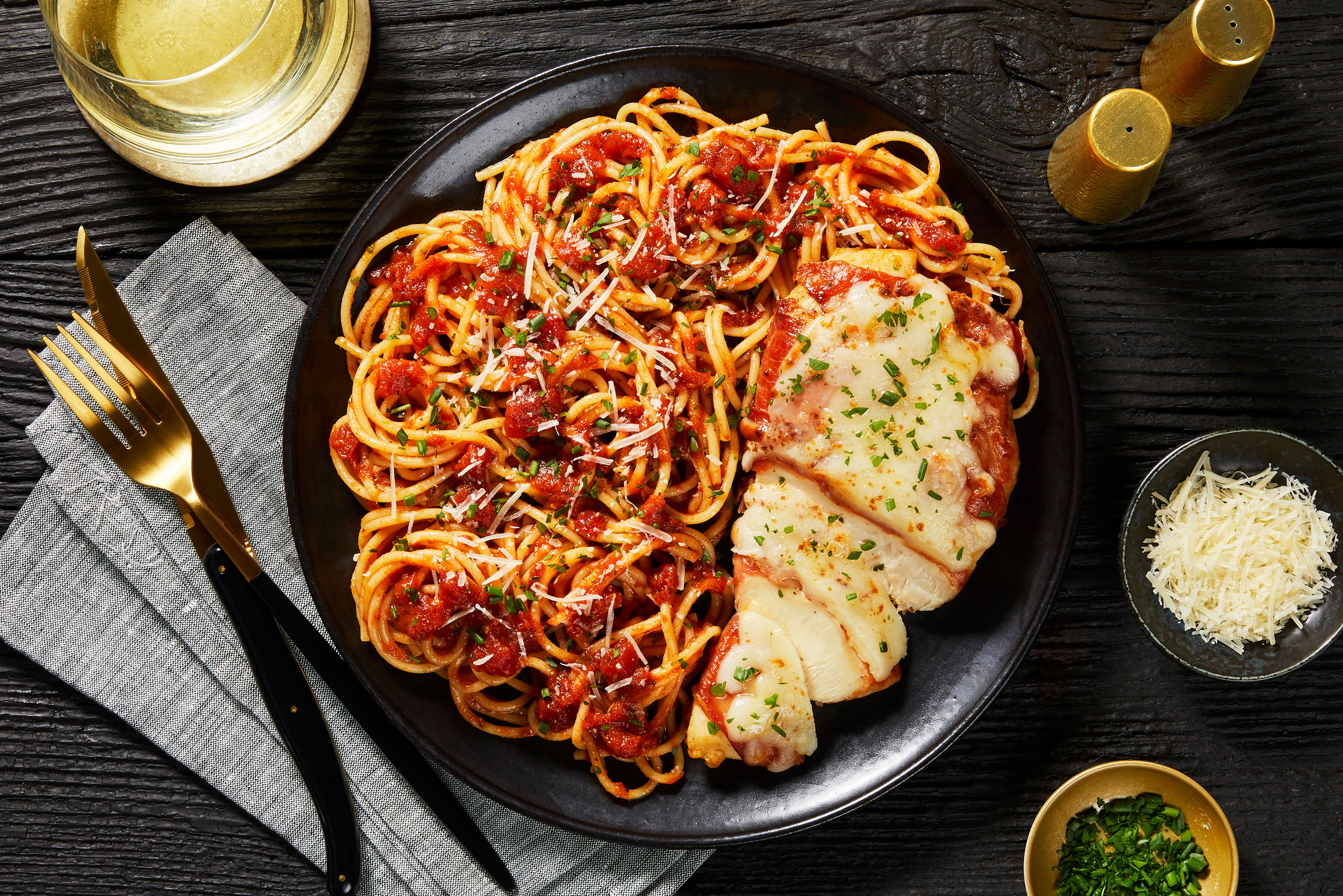 Cheesy Prosciutto-Wrapped Chicken