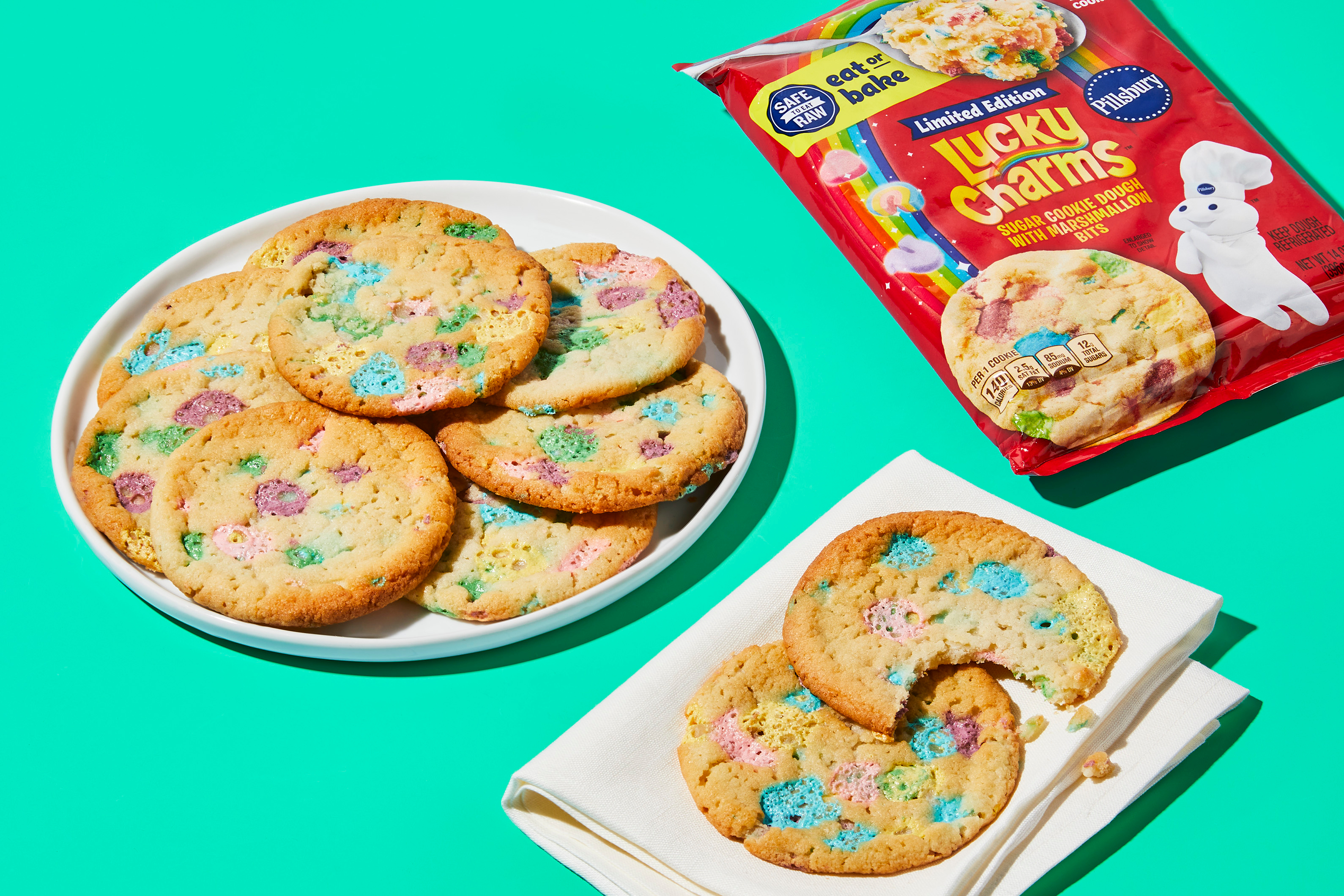 Pillsbury Lucky Charms Cookie Dough