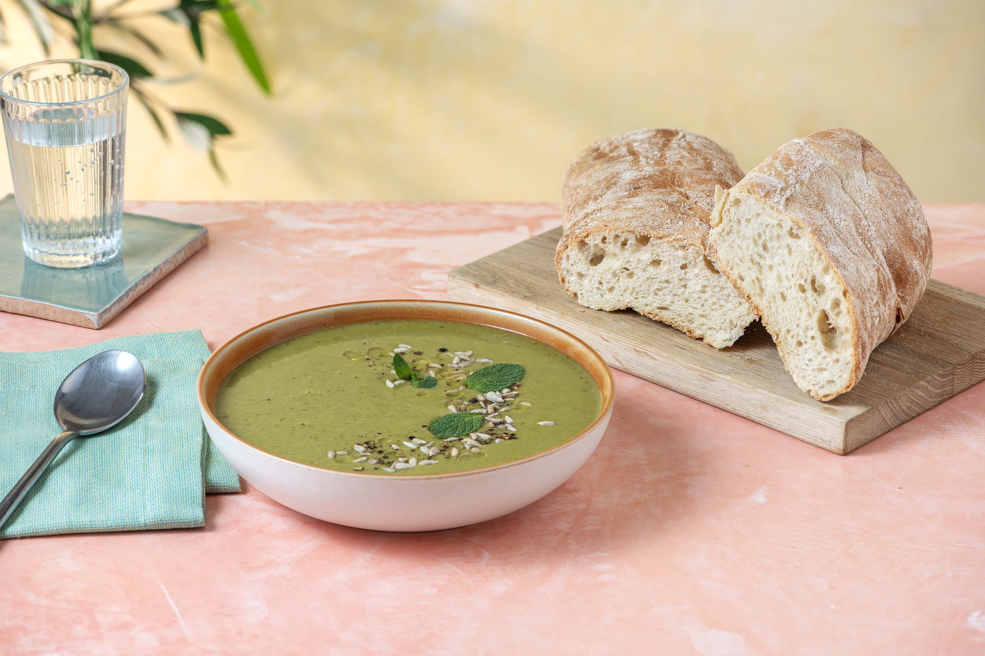 BOL Garden Pea & Spinach Power Soup and Ciabatta Bundle