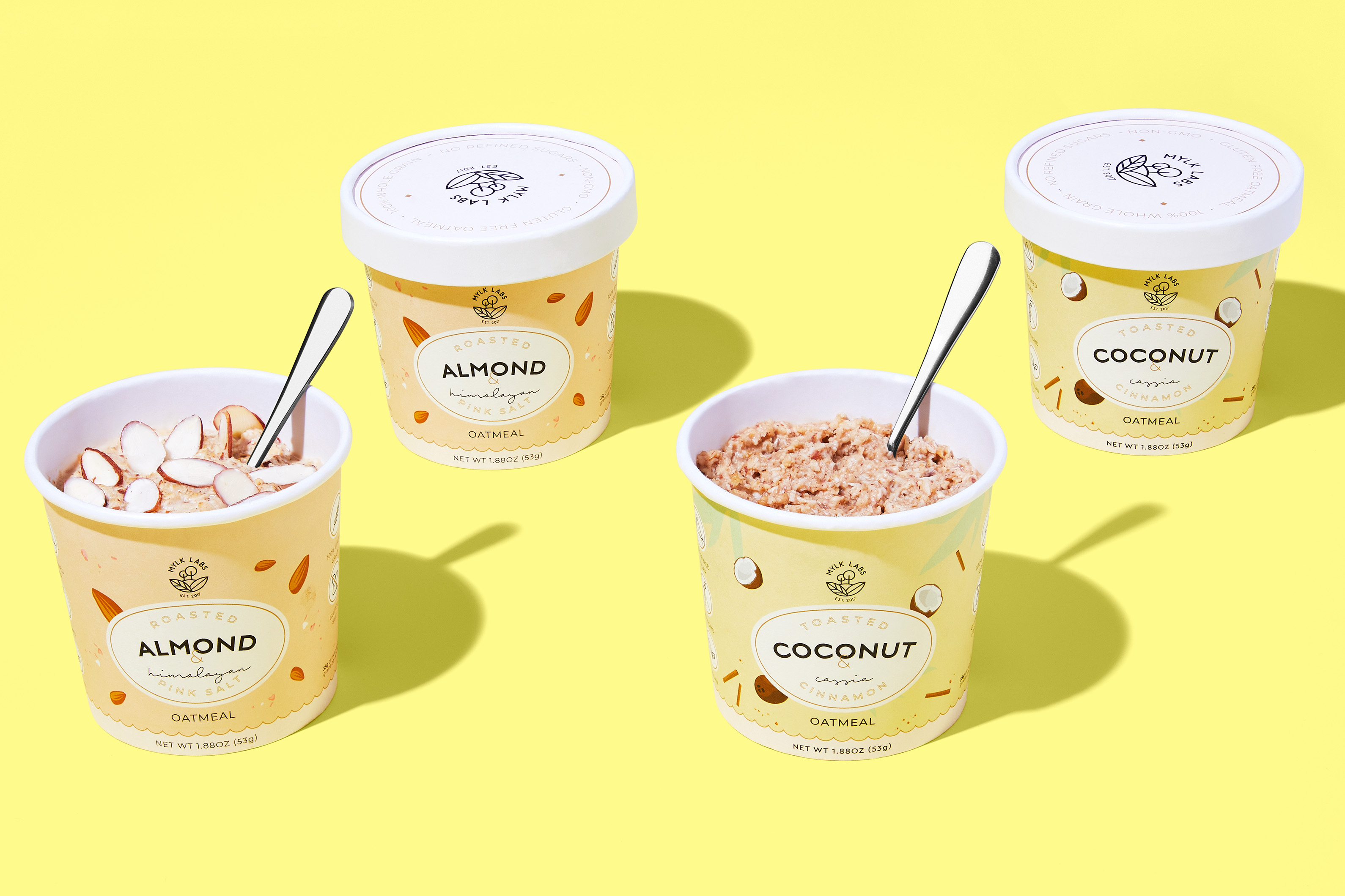 Mylk Labs Almond & Coconut Oatmeal Bundle