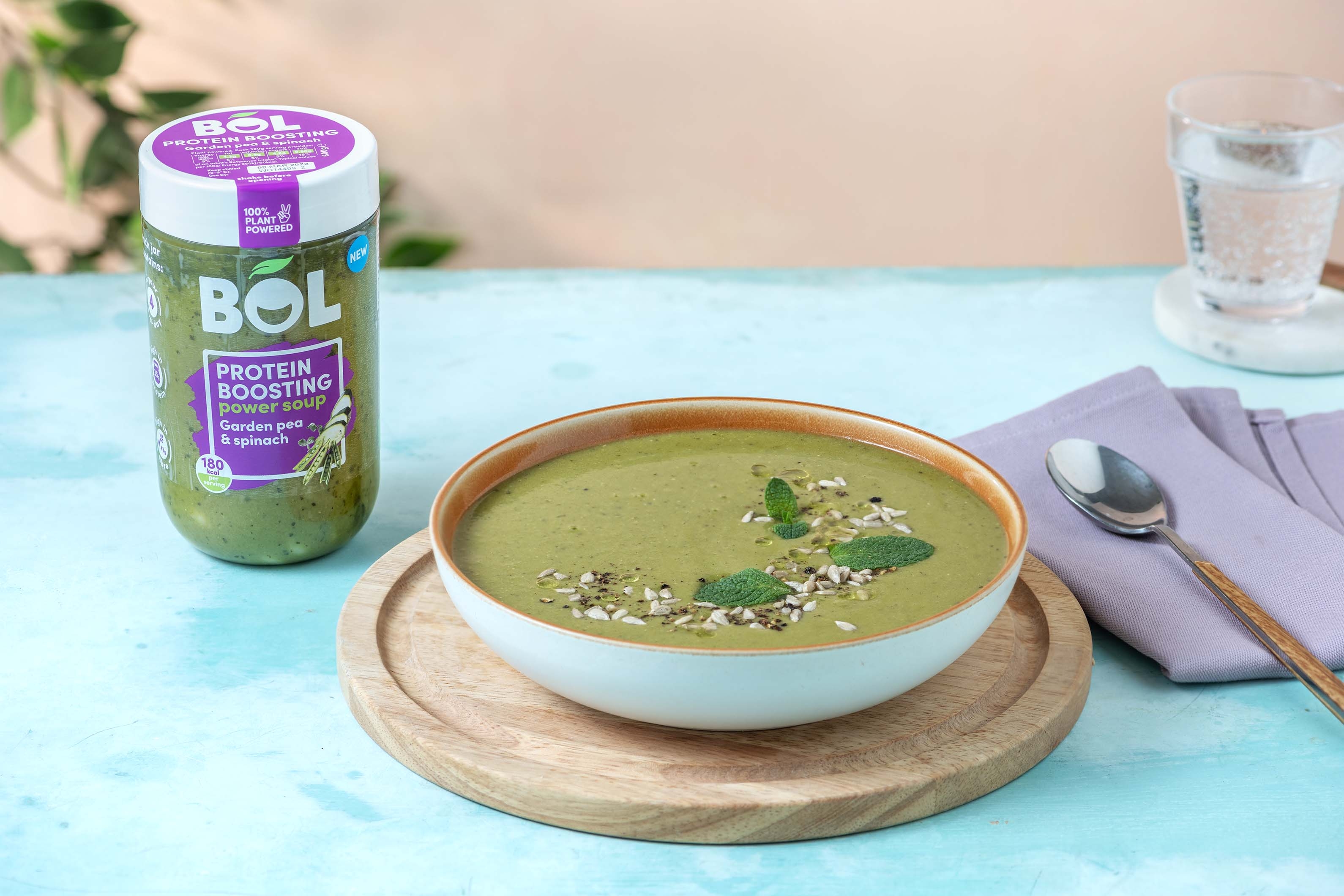 BOL Garden Pea & Spinach Power Soup 600g