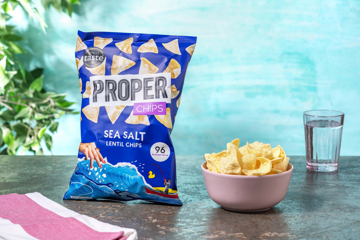 Proper - Chips de lentilles sel de mer