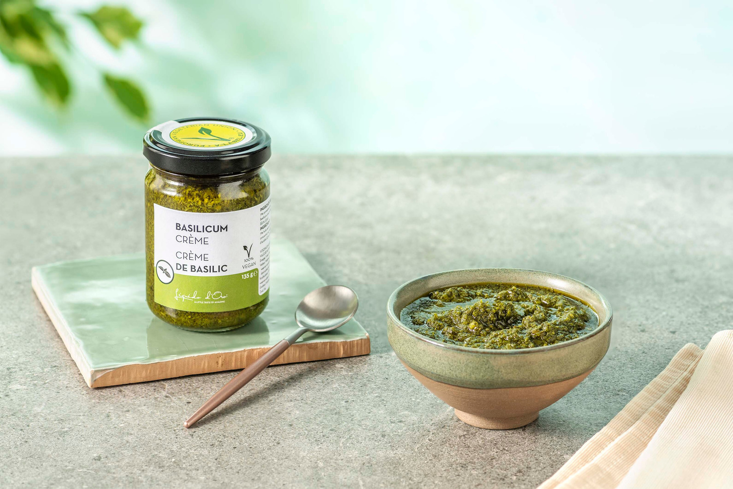 Liquido d'Oro - Crème de basilic