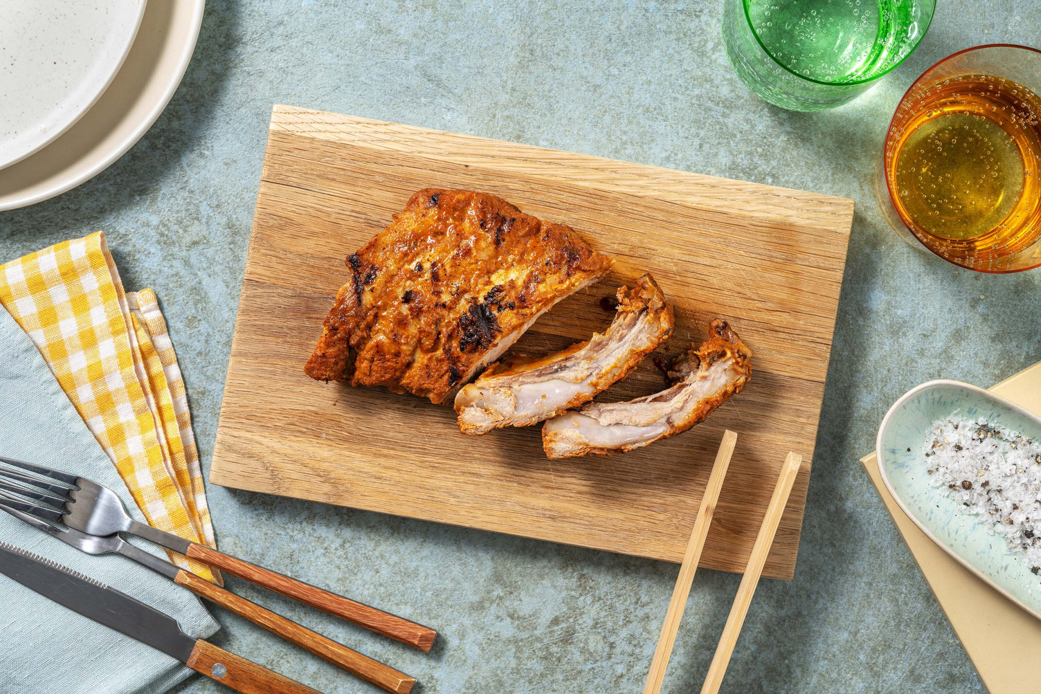 Spareribs pittig gegaard 