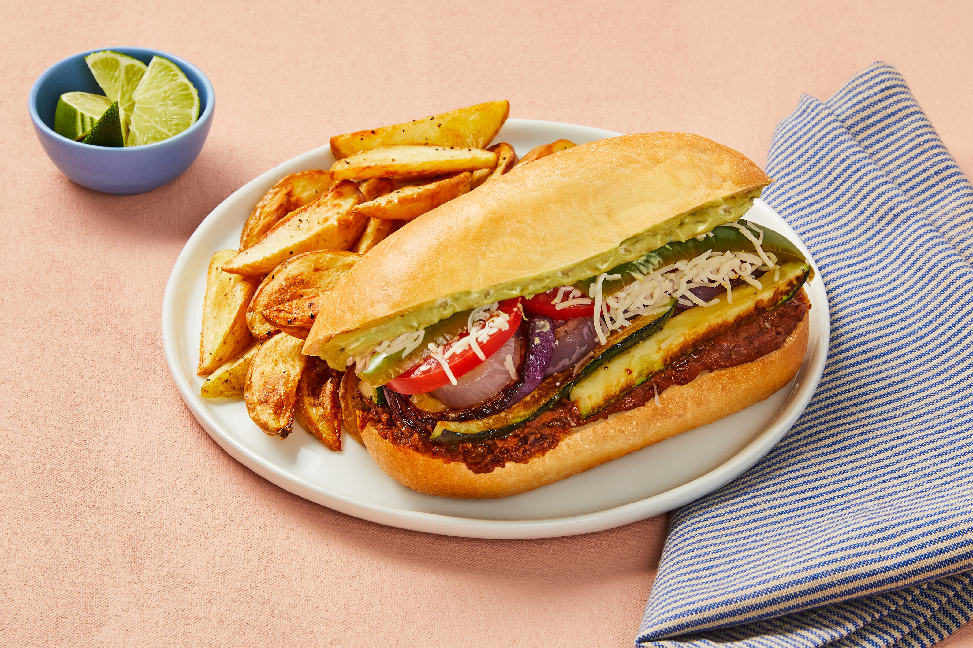 Roasted Zucchini, Onion & Chicken Torta