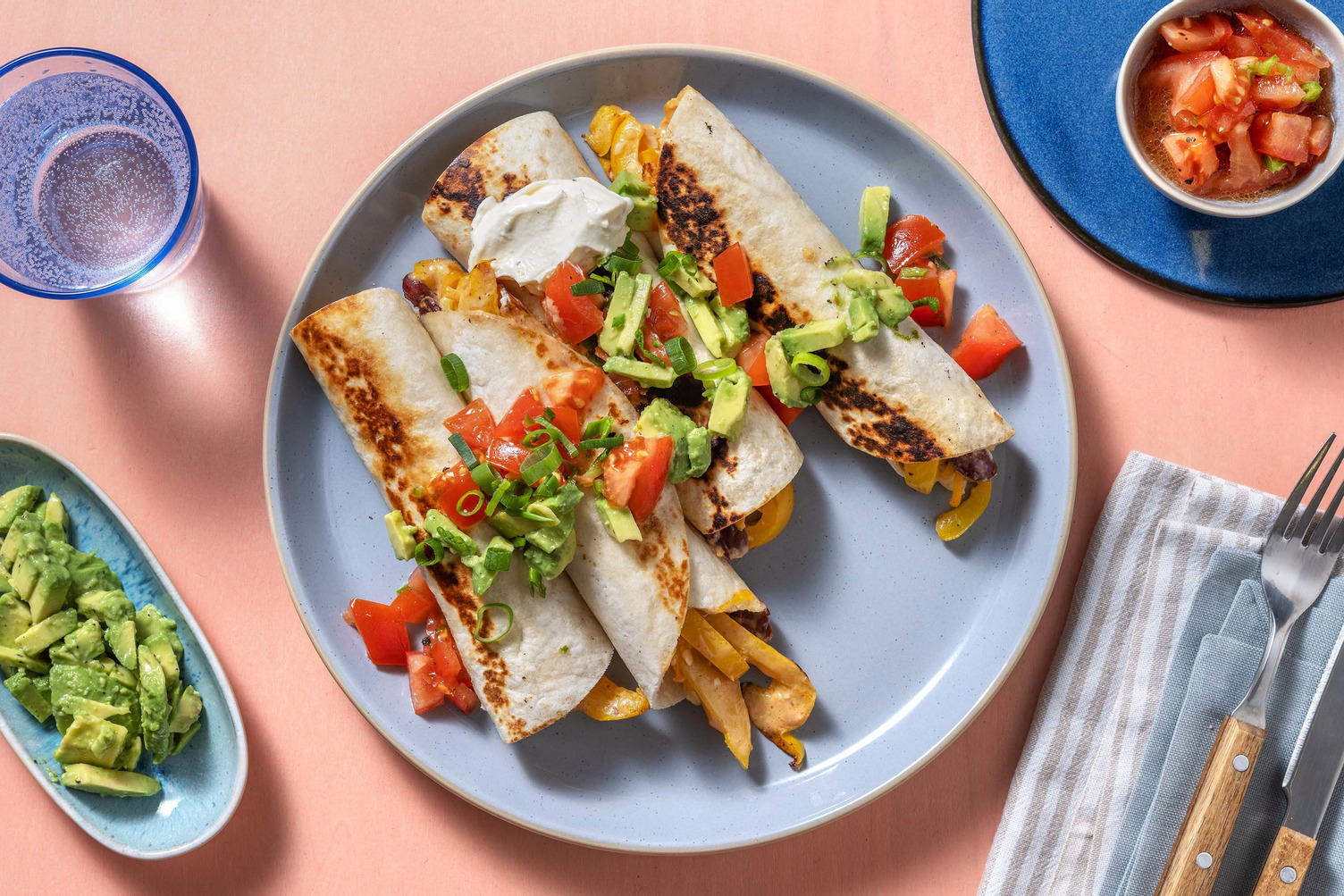 Flautas! Knusprige Tortillarollen