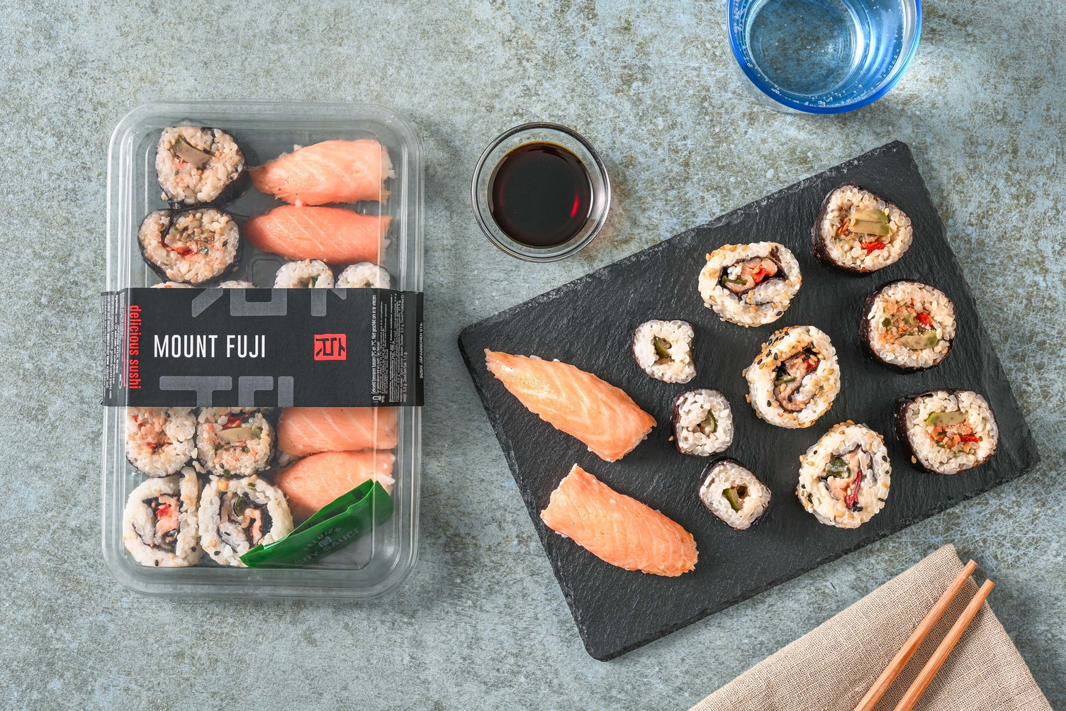 Sushi mix Mount Fuji