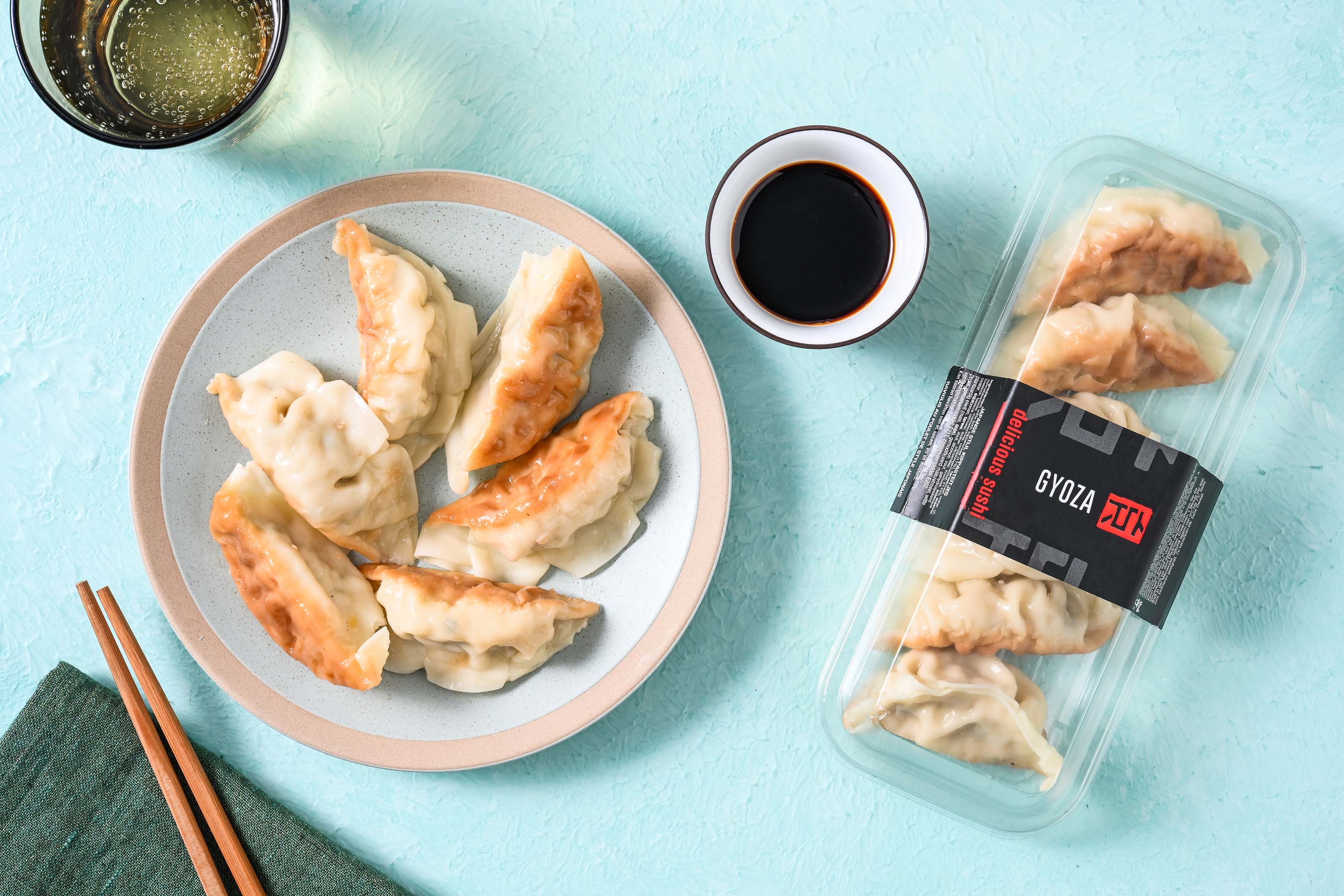 Gyoza sushi (6st) (Add-on)