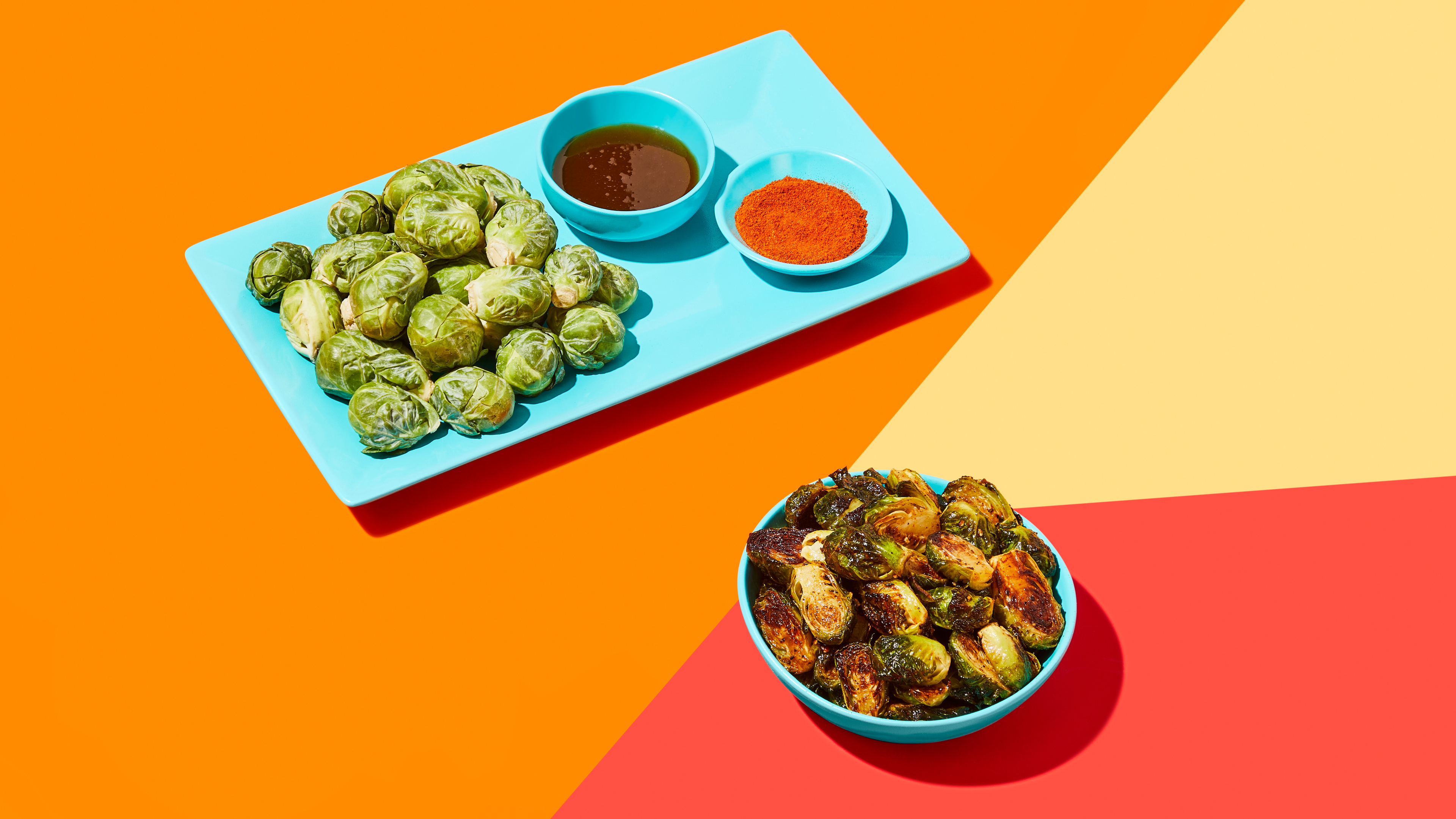 Hot Honey Brussels Sprouts