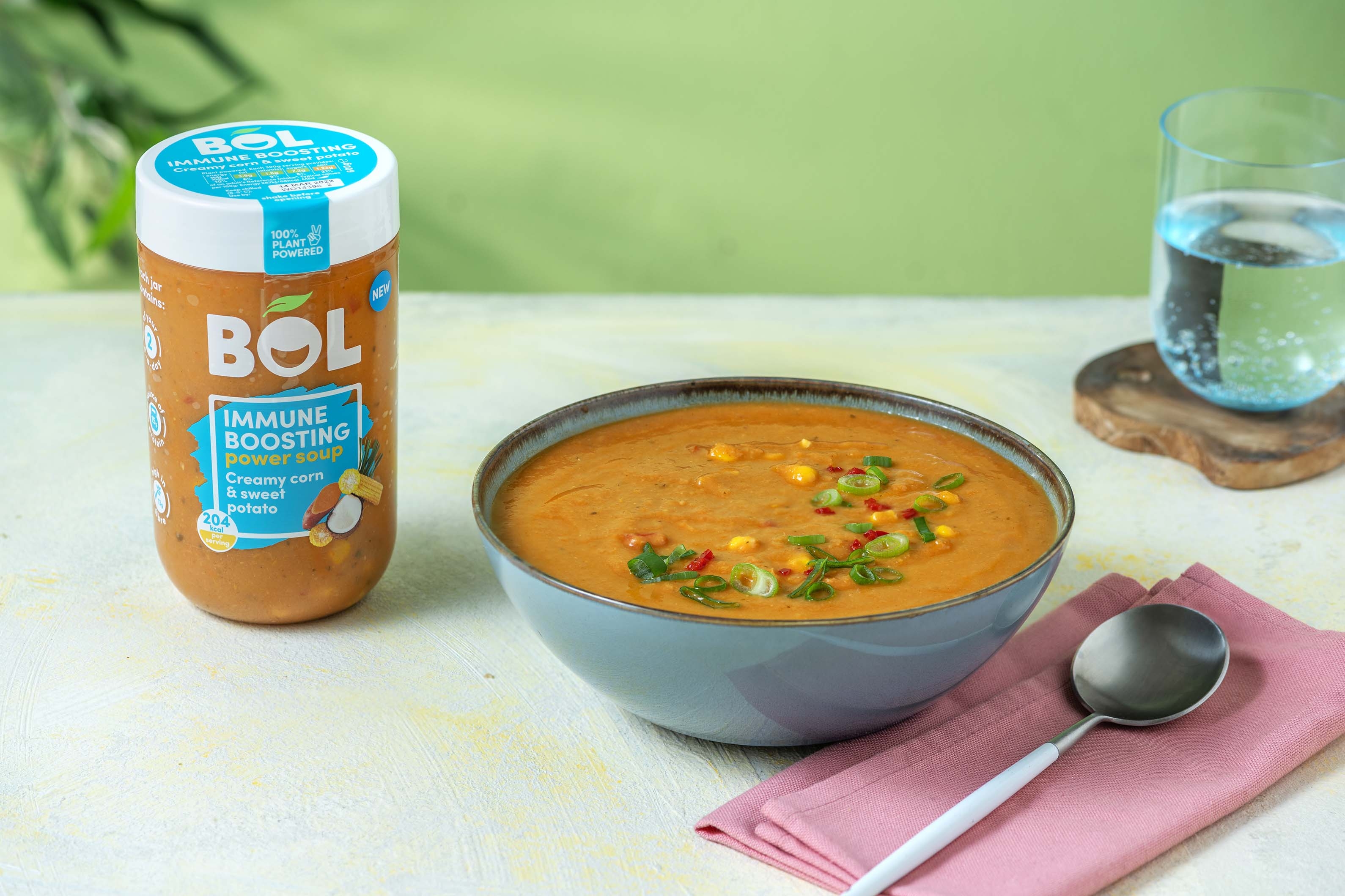 BOL Creamy Corn & Sweet Potato Power Soup 600g