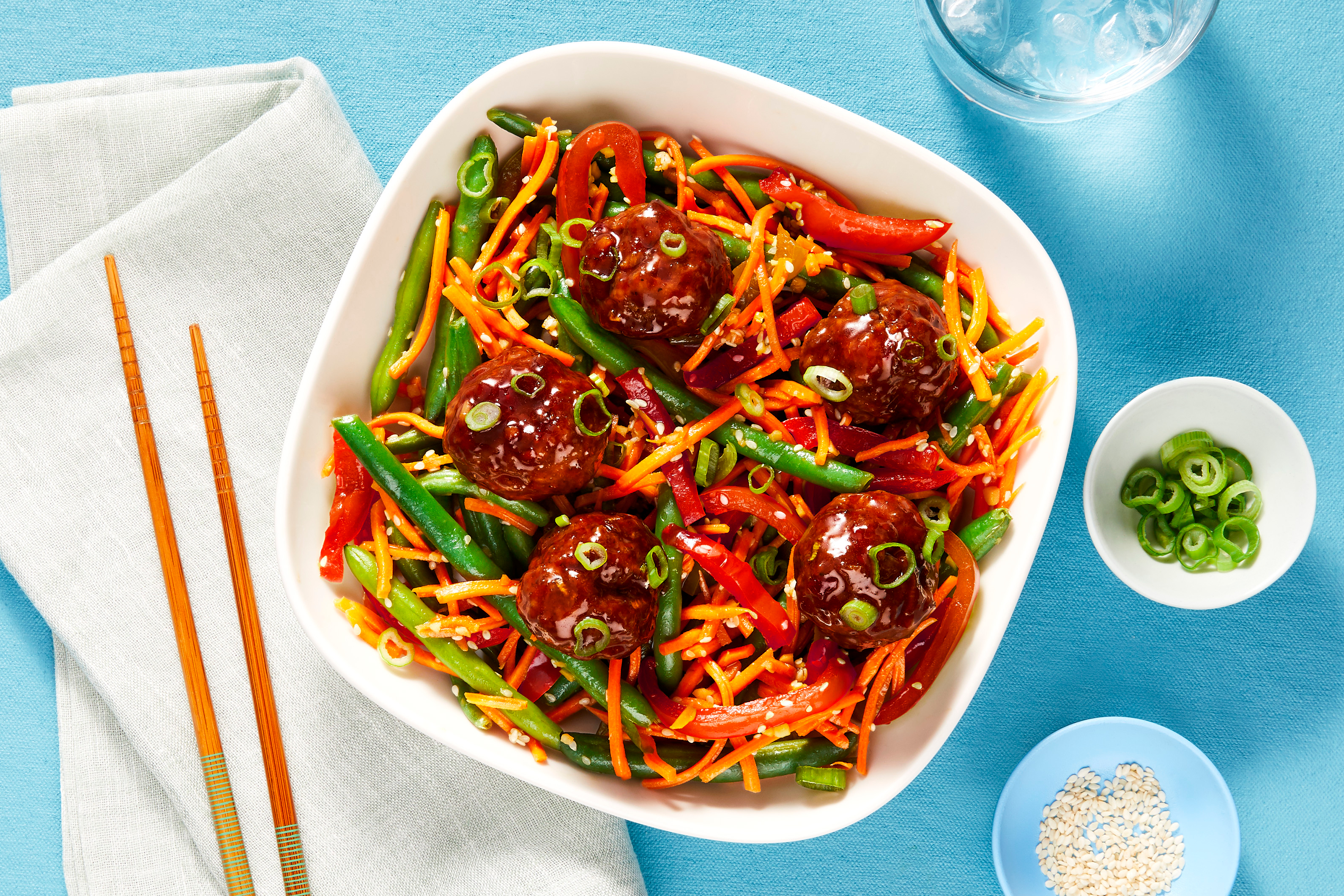 Soy-Glazed Meatballs