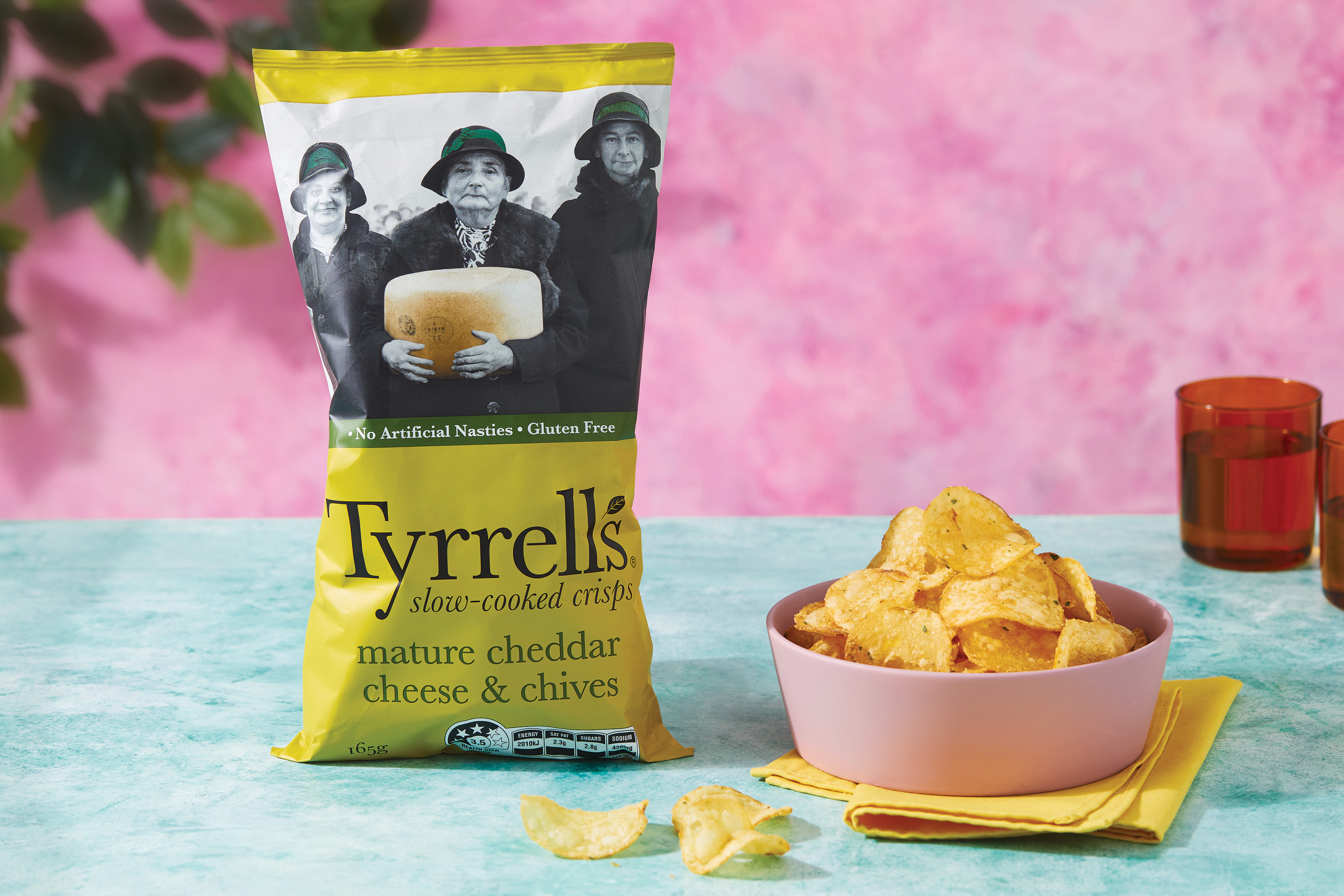 Mature Cheddar Cheese & Chives Chips