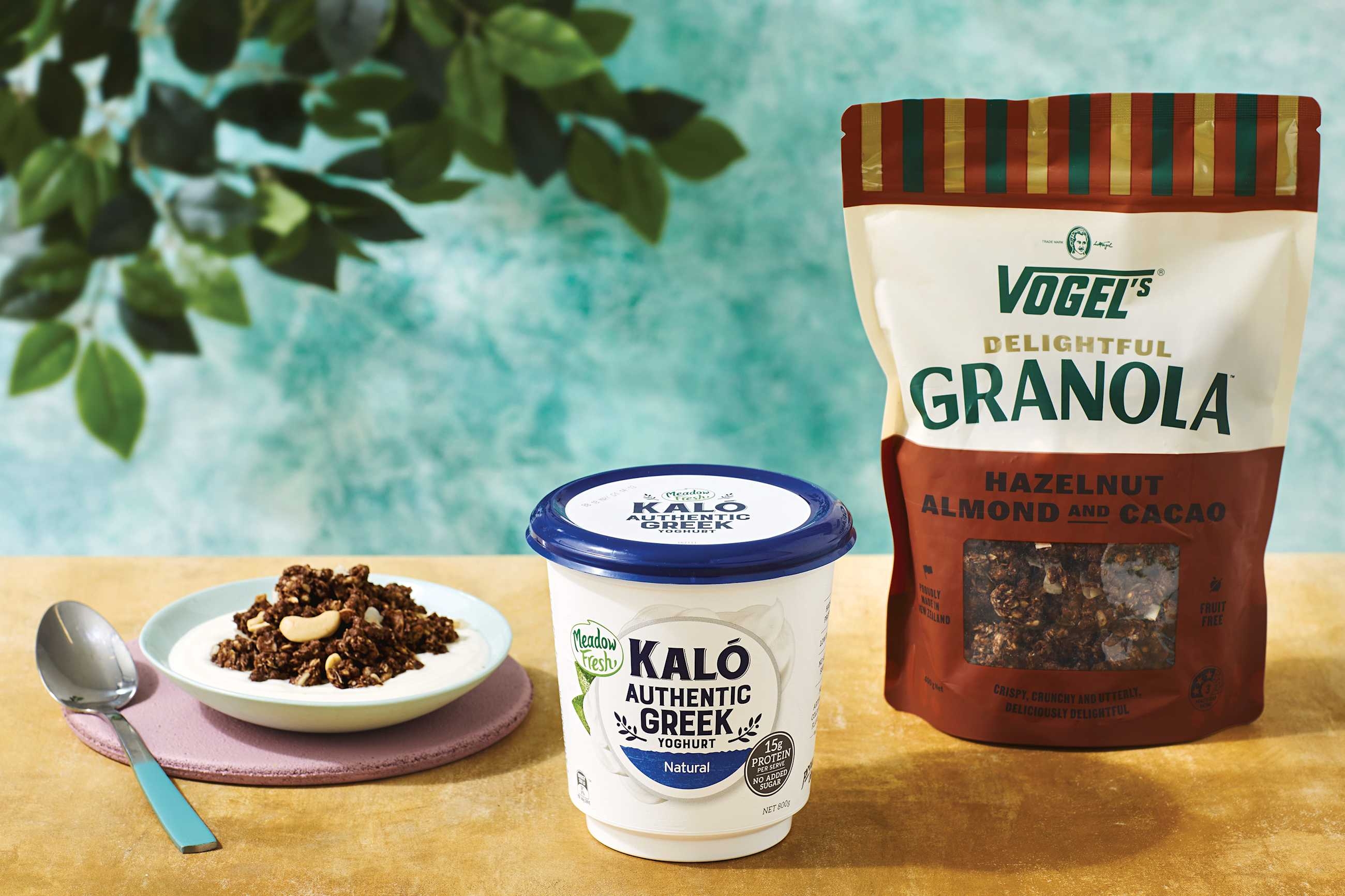 Hazelnut, Almond & Cacao Granola and Yoghurt Bundle