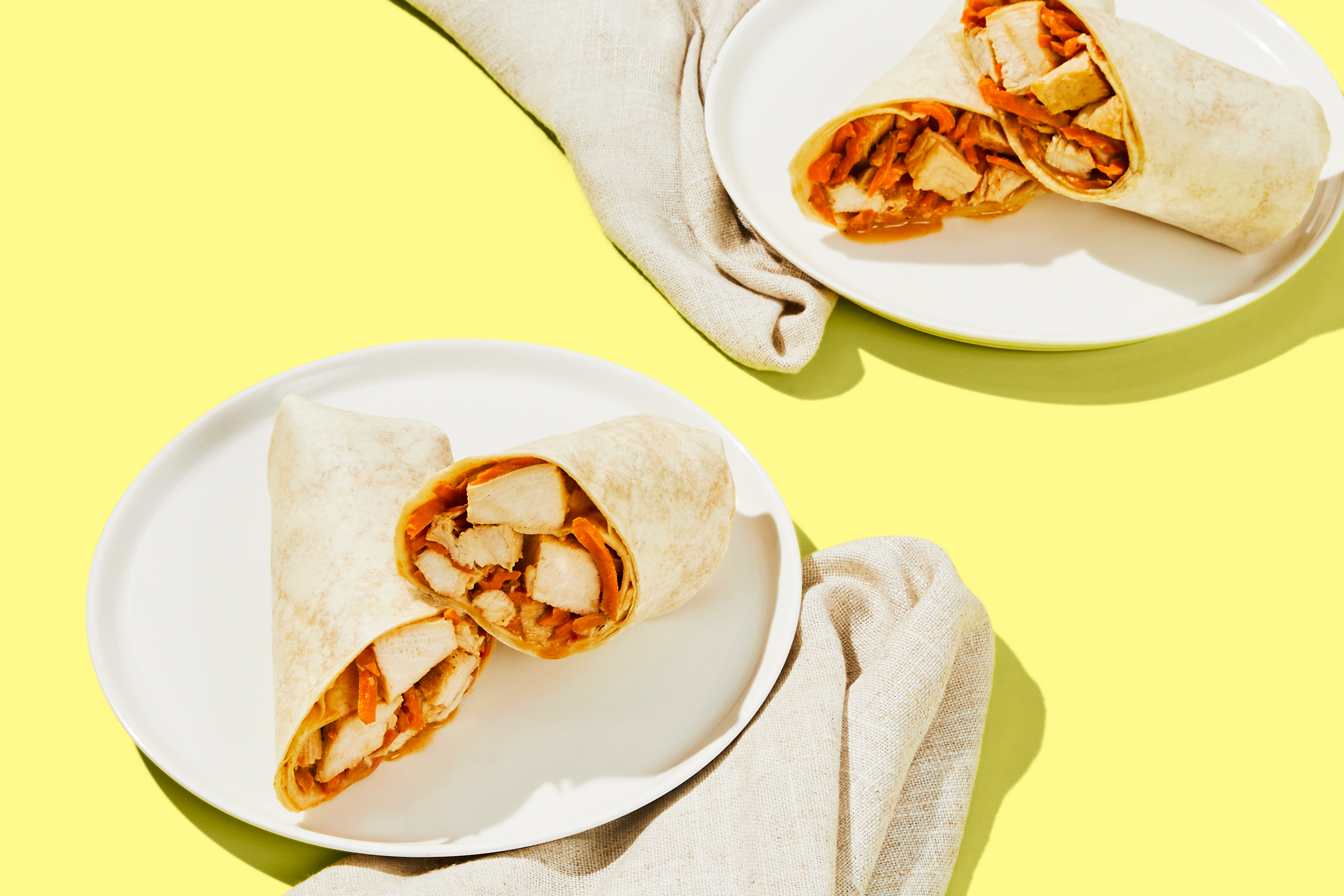 W43-Market-Miso Chili Chicken Wraps