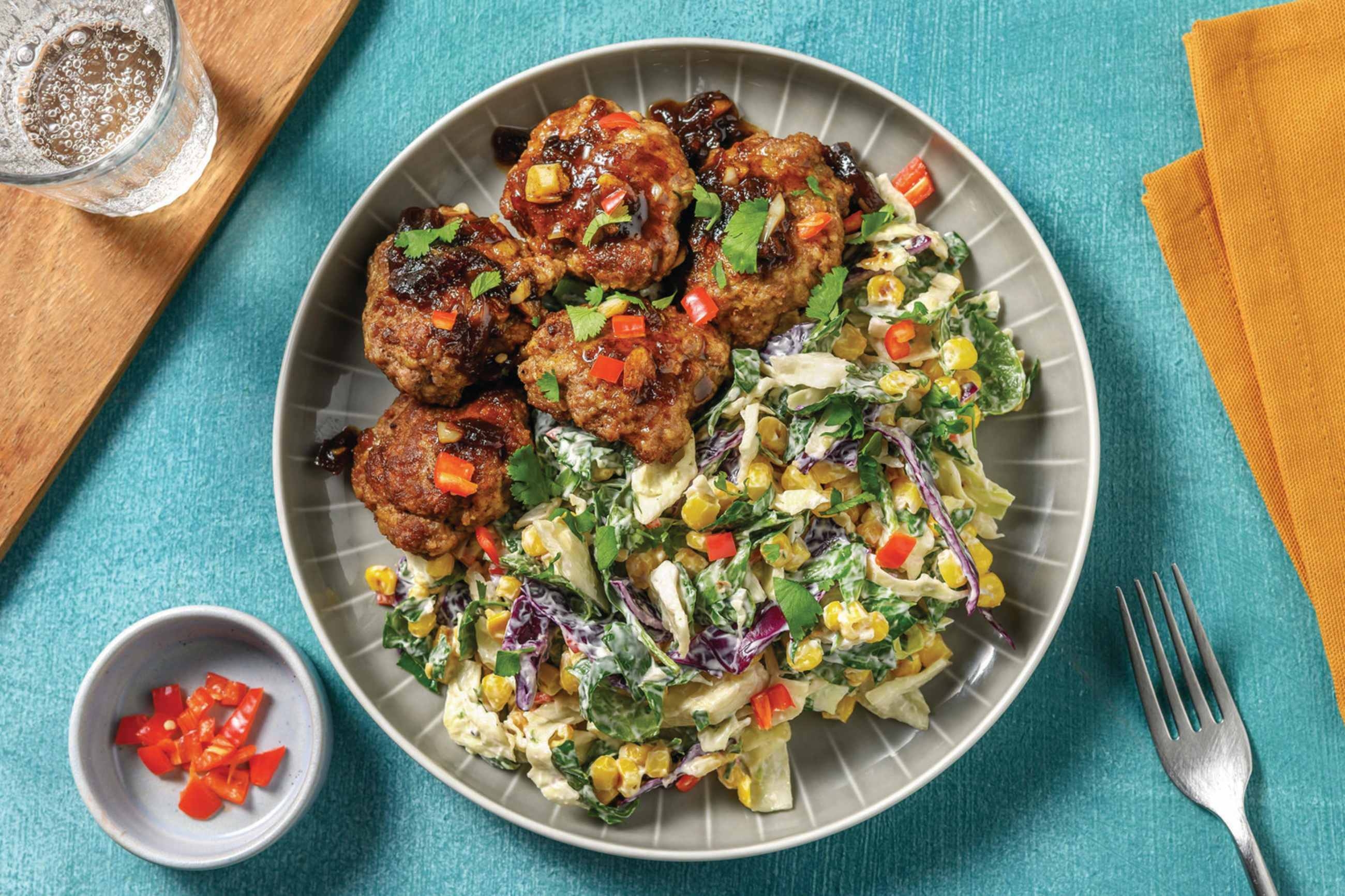 Caribbean Beef & Pork Rissoles 