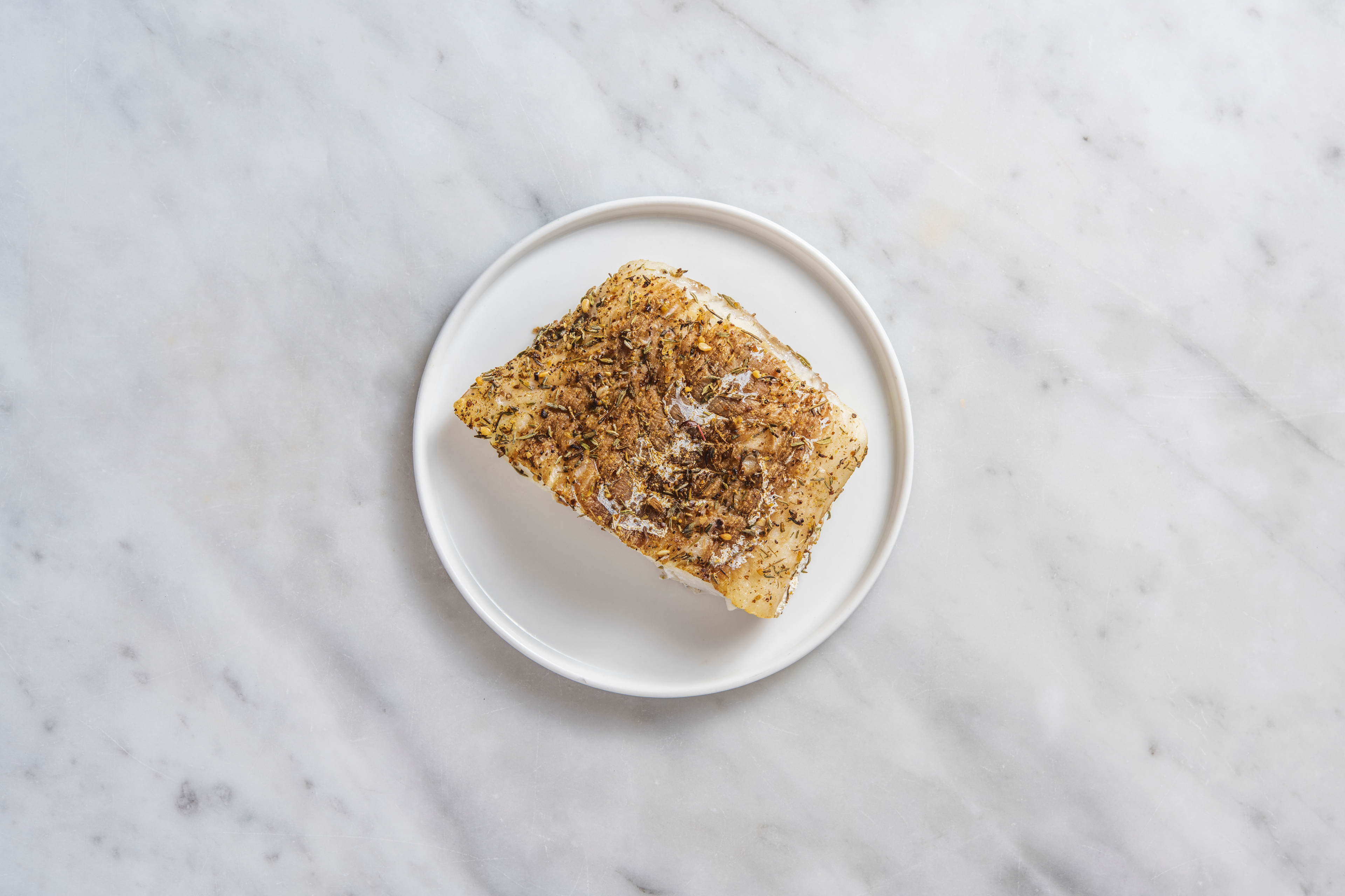 Gemarineerde kabeljauwfilet als extra