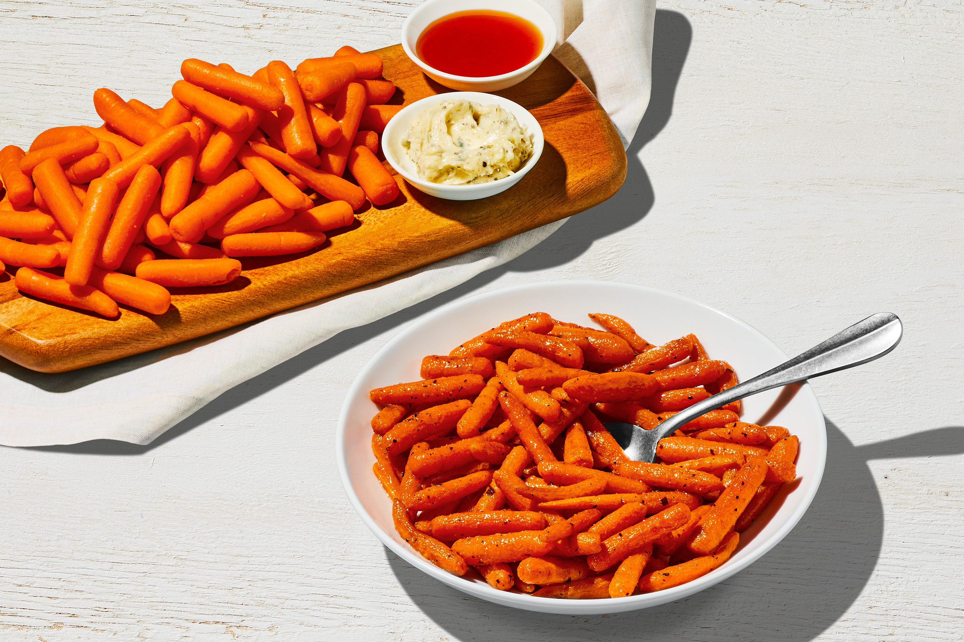Mike’s Hot Honey Carrots