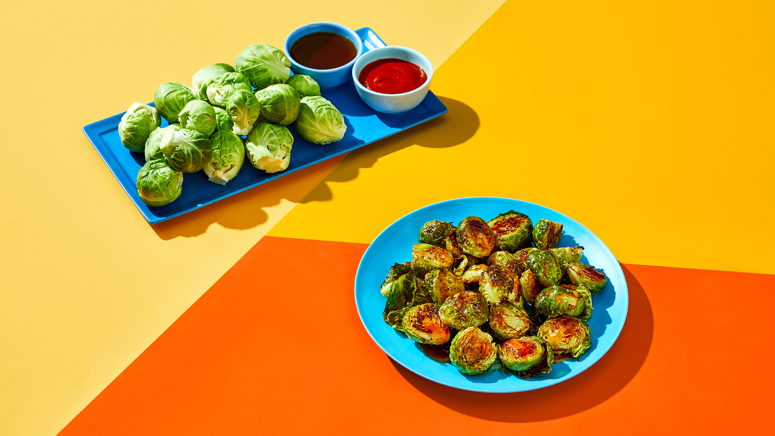 Spicy Honey Brussels Sprouts