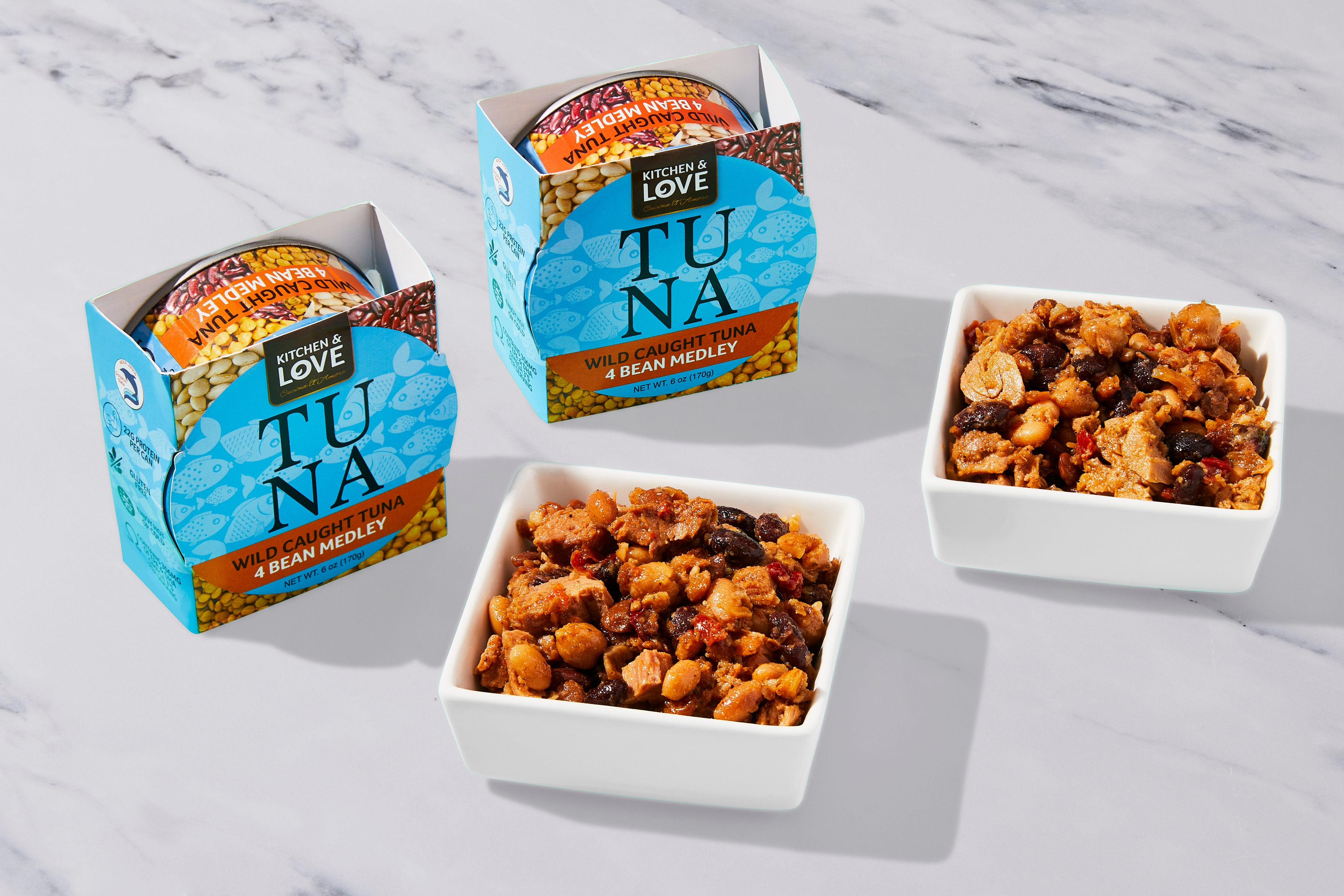 Tuna & 4 Bean Medley Meal