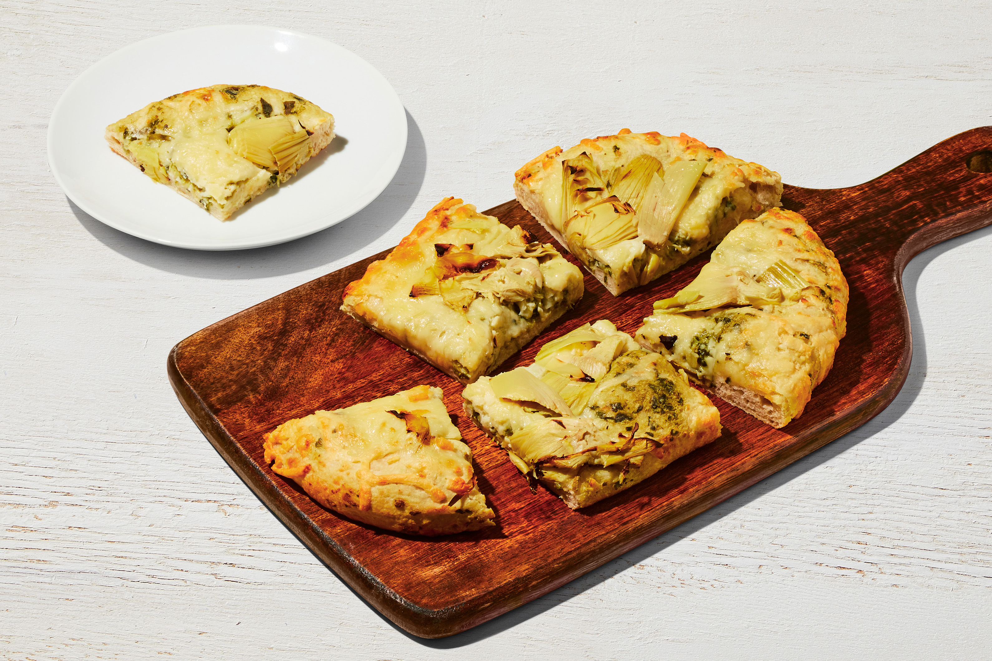 Spinach & Artichoke Focaccia Flatbread