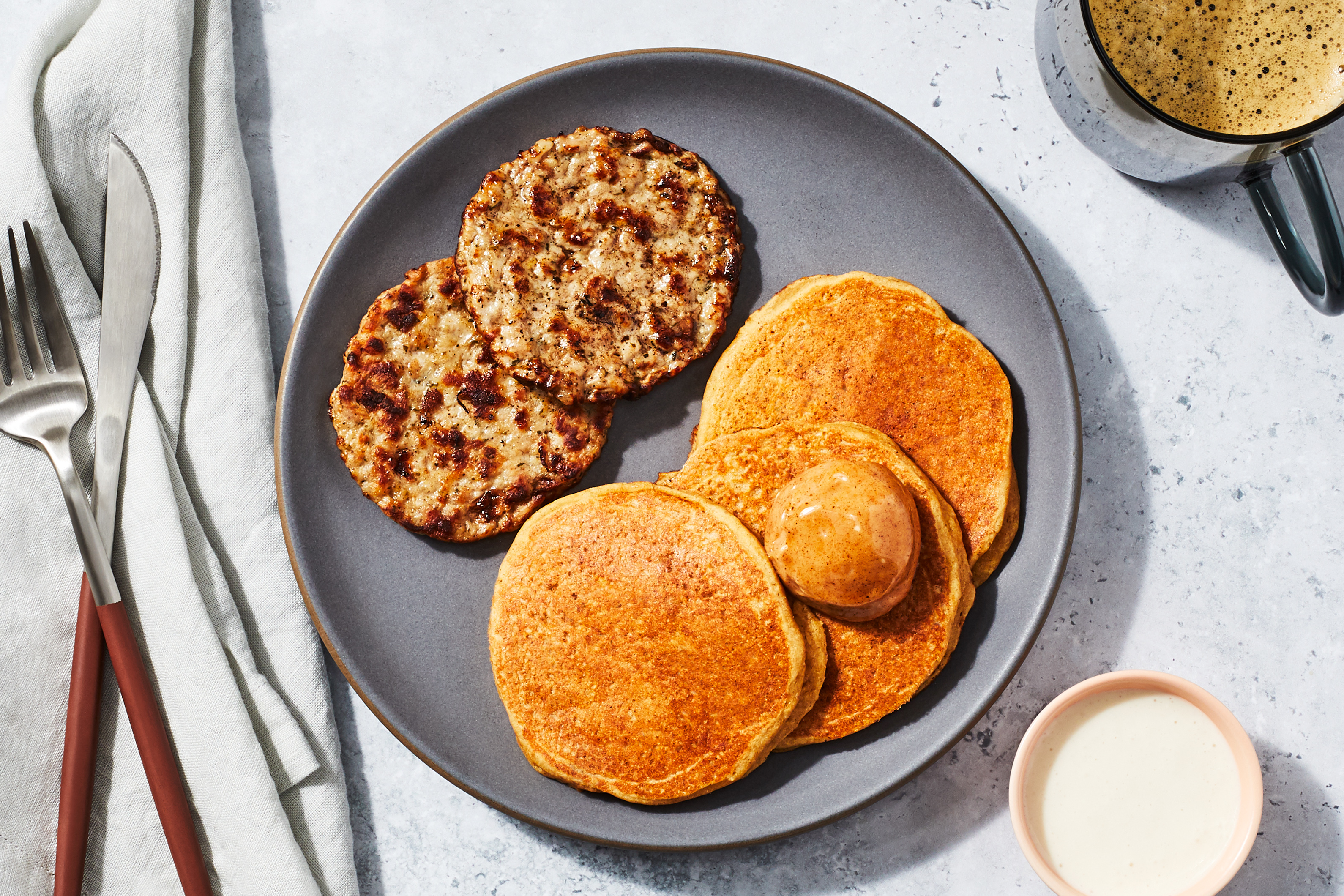 Gingerbread-Spiced Pancakes